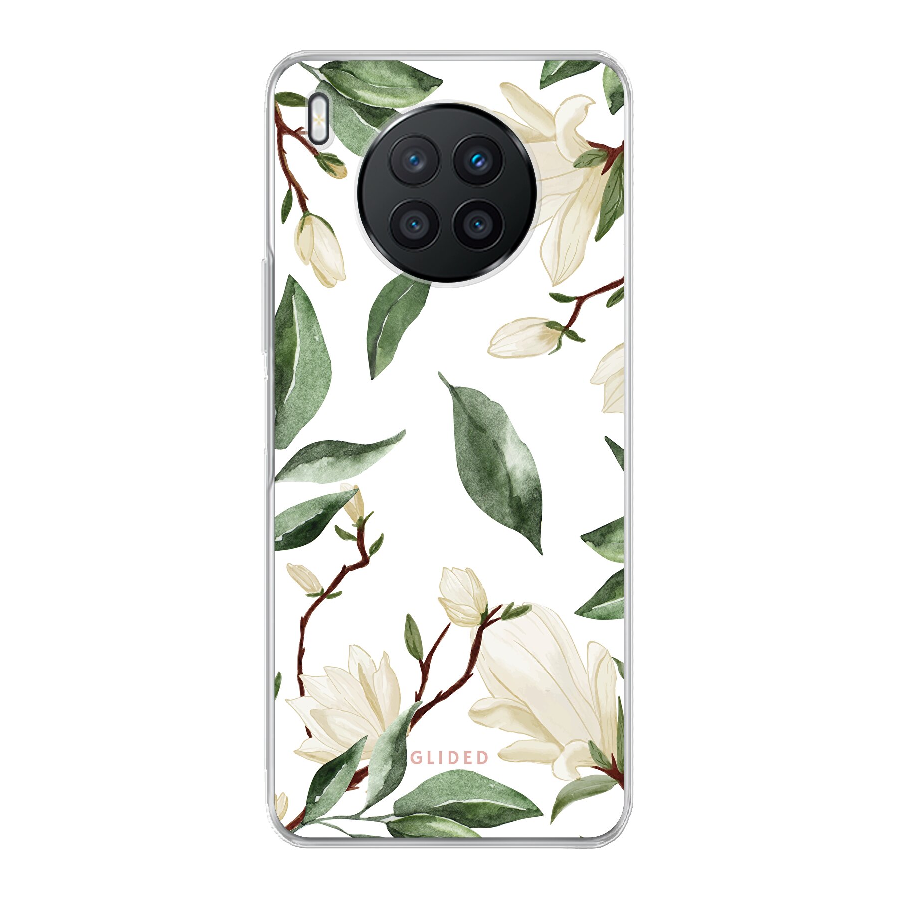 White Elegance - Huawei Nova 8i Handyhülle