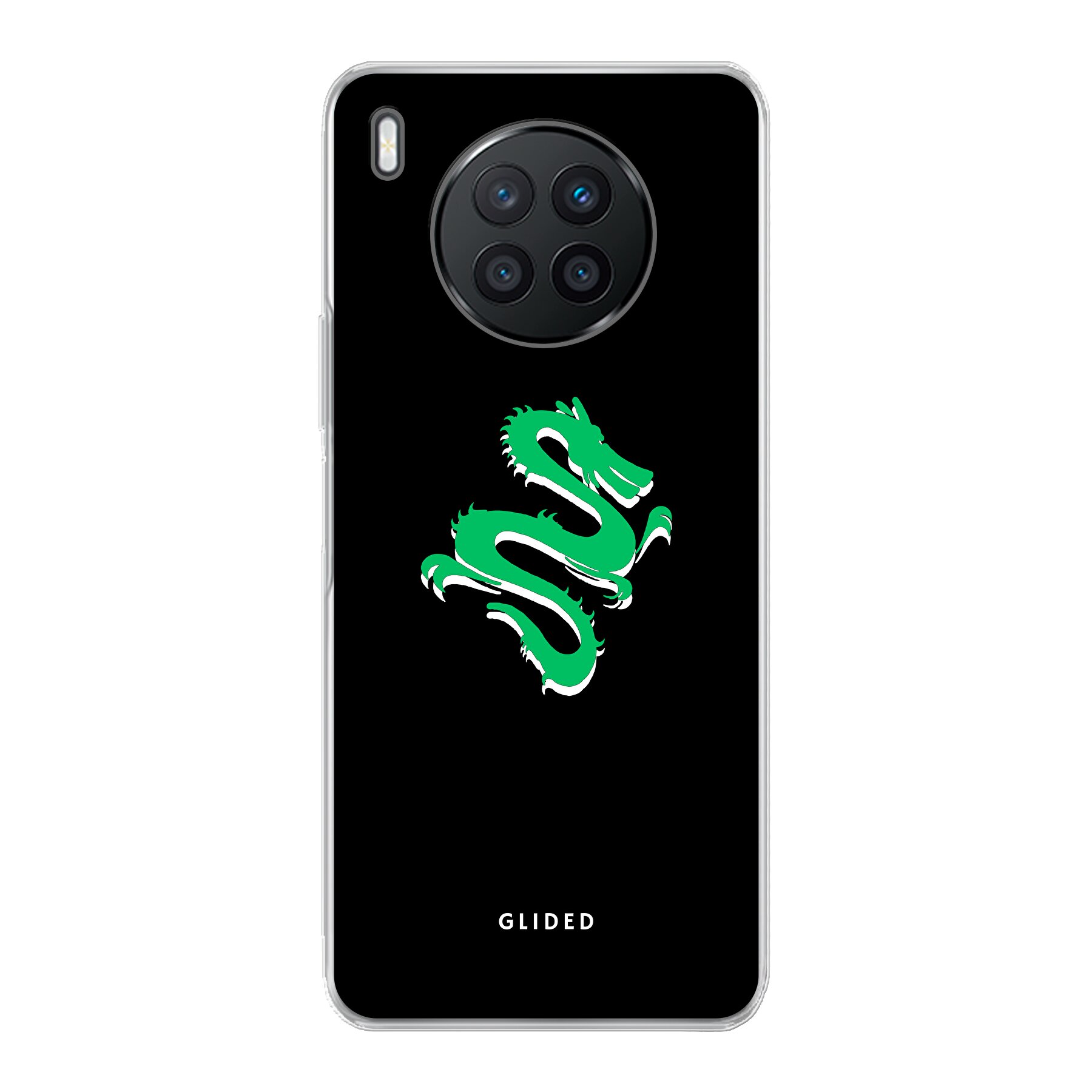 Emerald Dragon - Huawei Nova 8i Handyhülle
