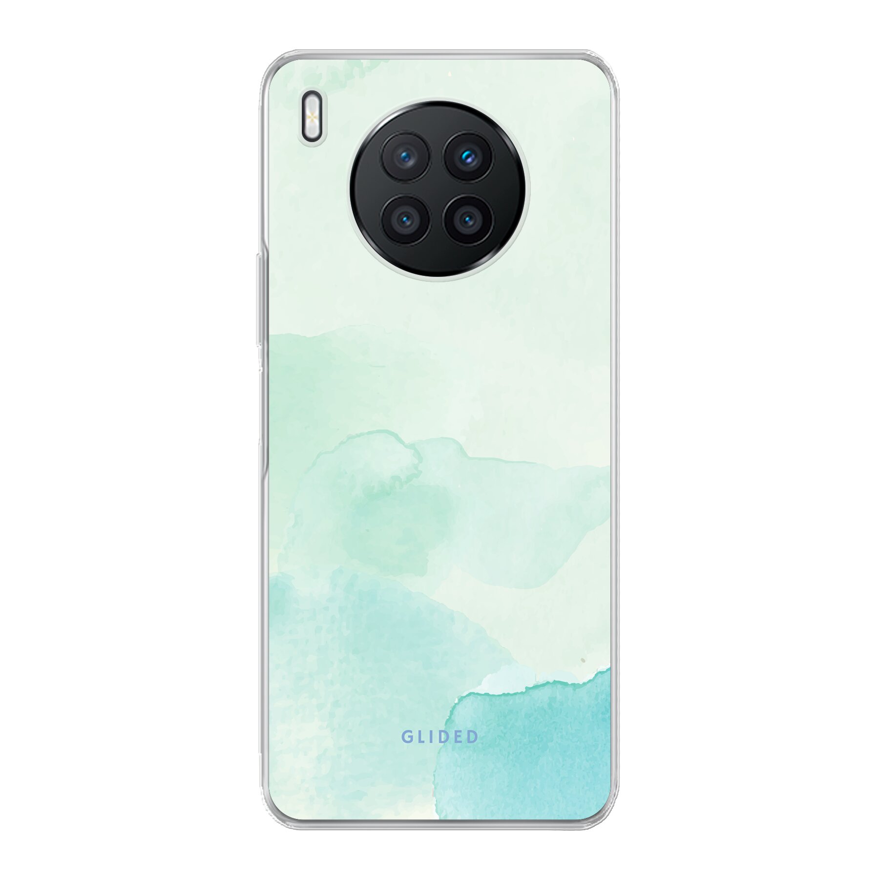 Turquoise Art - Huawei Nova 8i Handyhülle