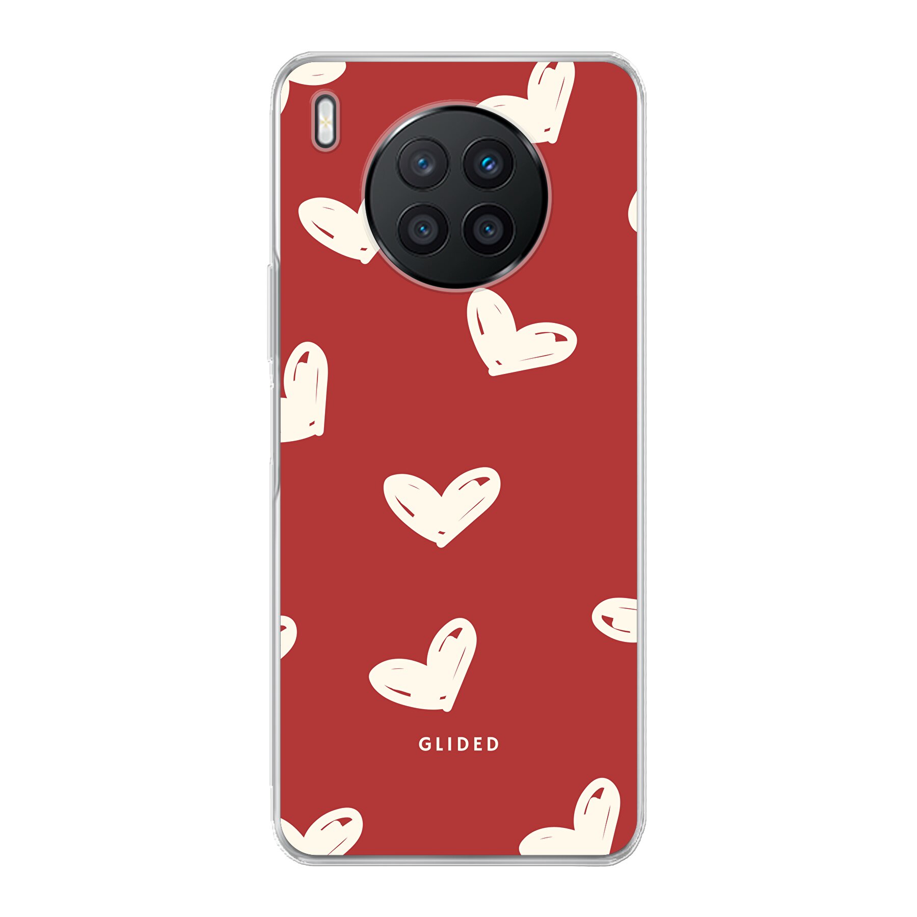 Red Love - Huawei Nova 8i Handyhülle