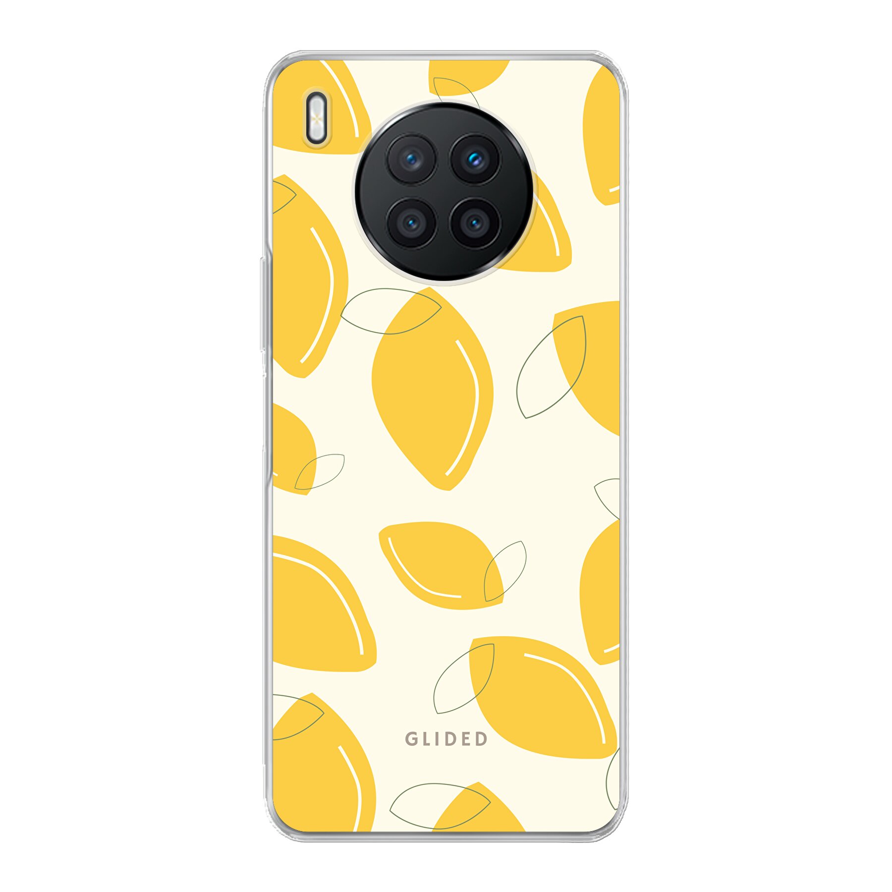 Abstract Lemon - Huawei Nova 8i Handyhülle