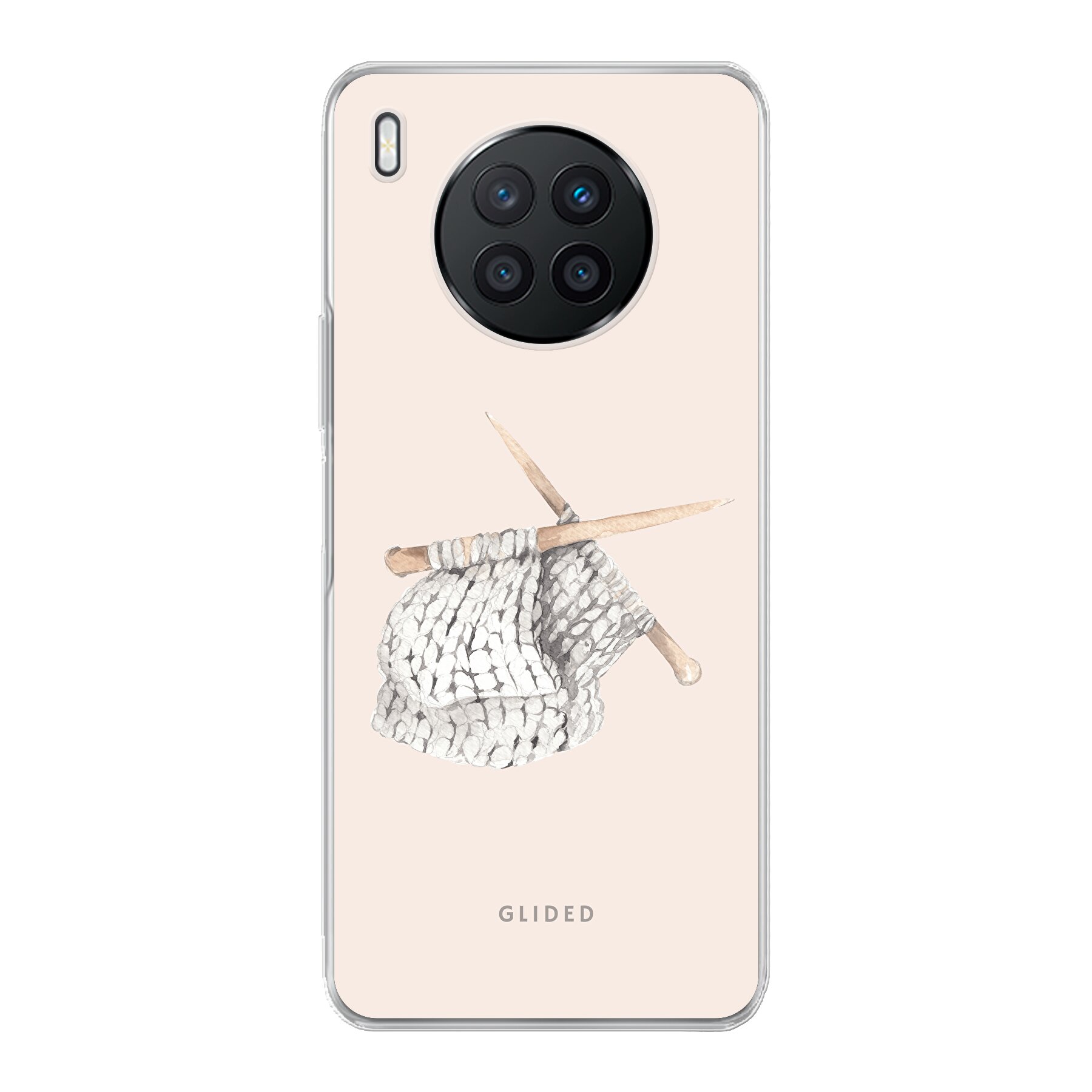 Scarf Knitting - Huawei Nova 8i Handyhülle