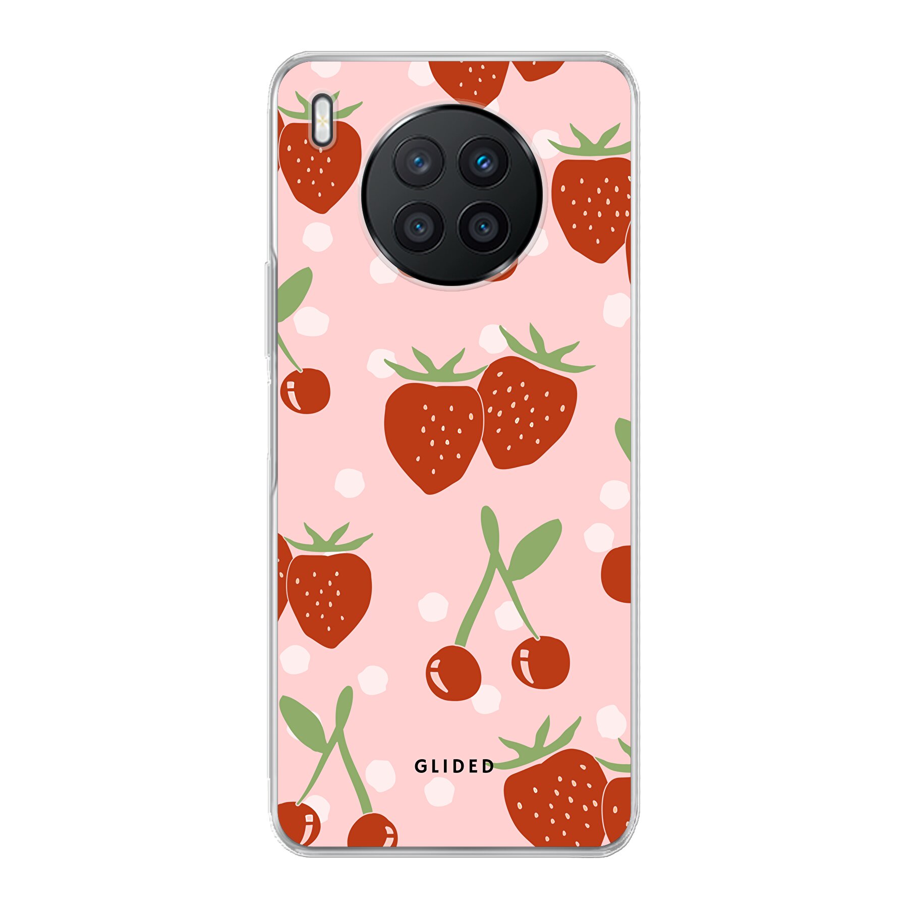 Cherry meets Strawberry - Huawei Nova 8i Handyhülle