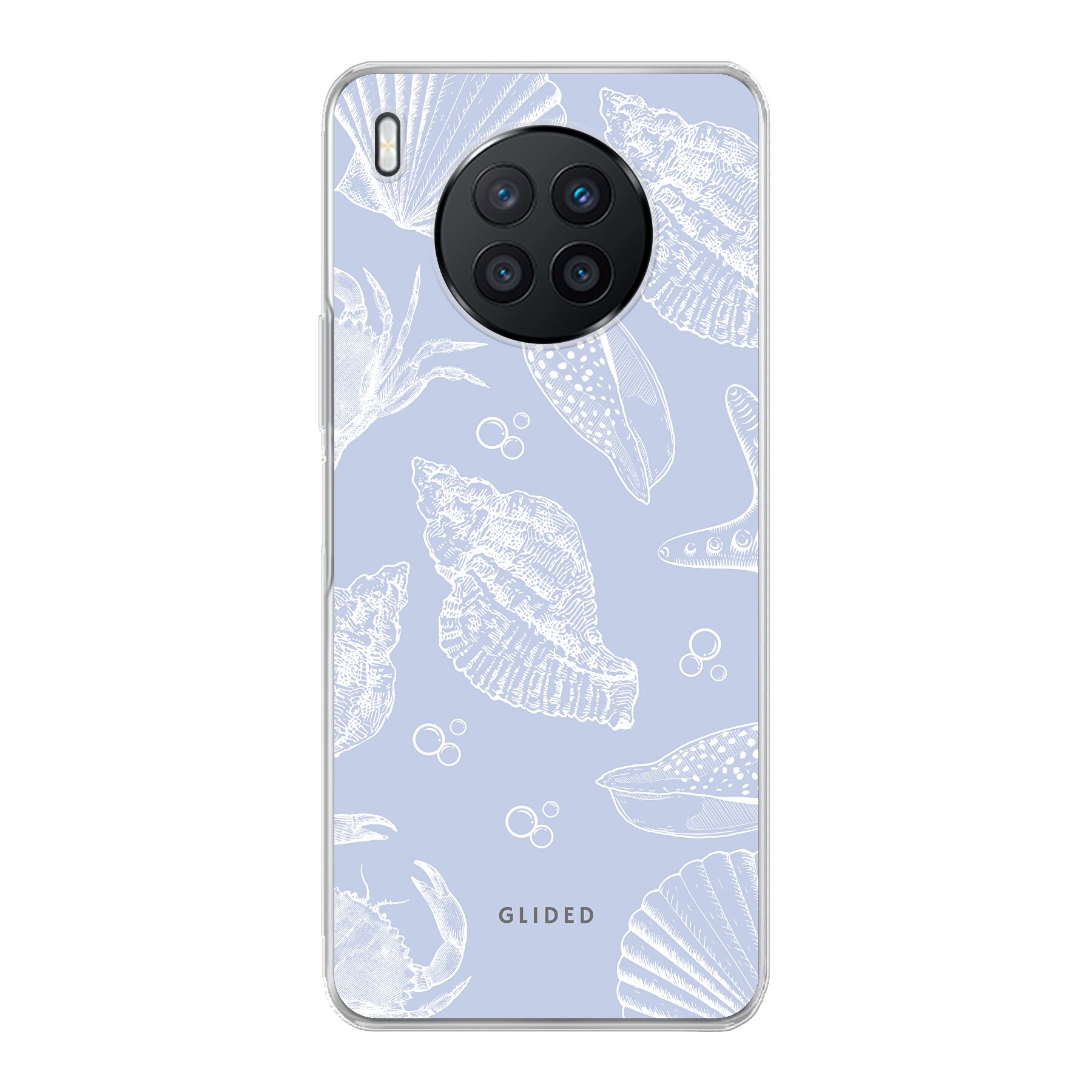 Aqua Shells - Huawei Nova 8i Handyhülle