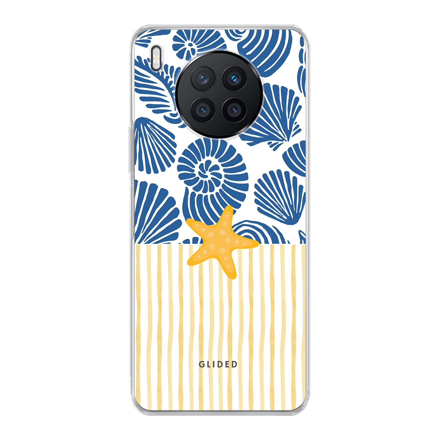 Maritime Beachy - Huawei Nova 8i Handyhülle