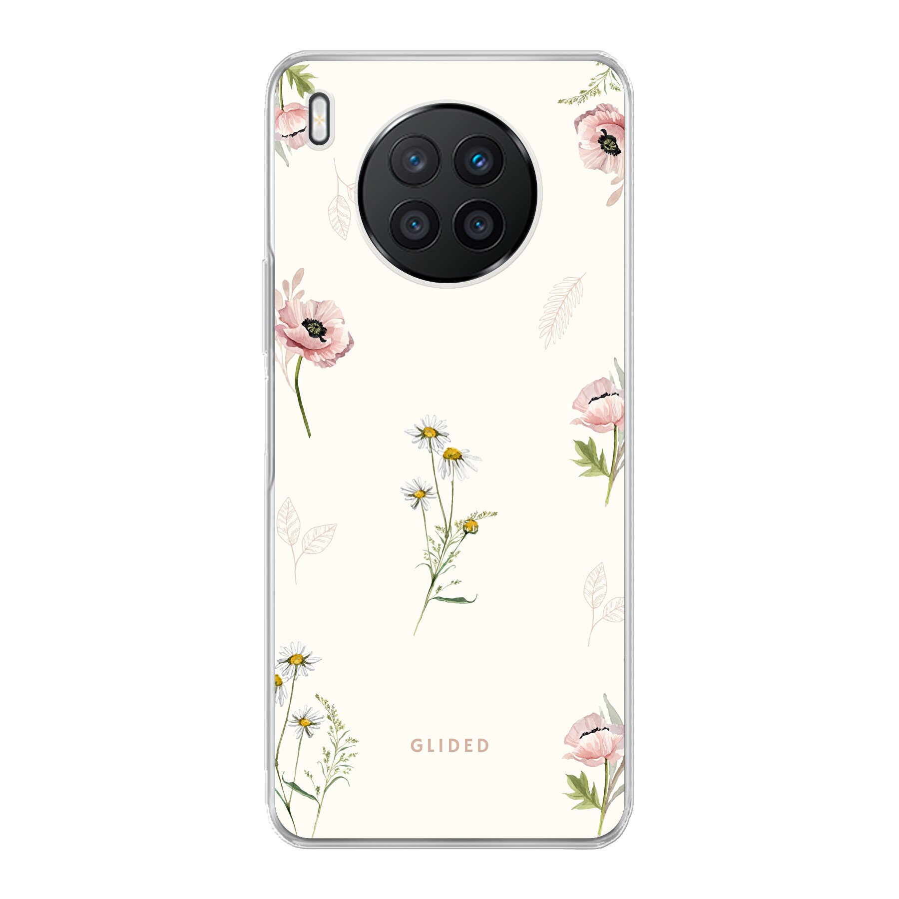 Pink Flower Time - Huawei Nova 8i Handyhülle