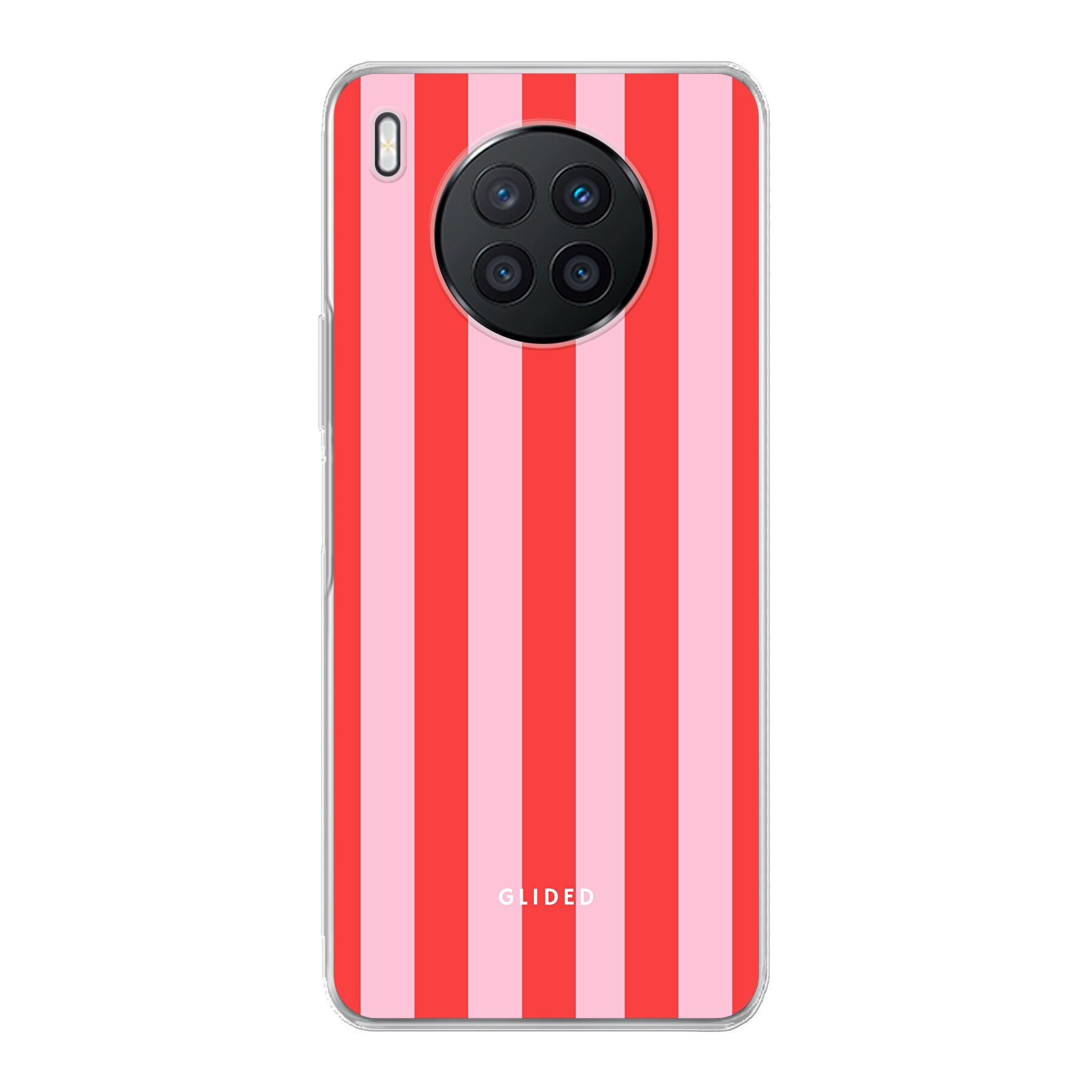 Red & Pink - Huawei Nova 8i Handyhülle