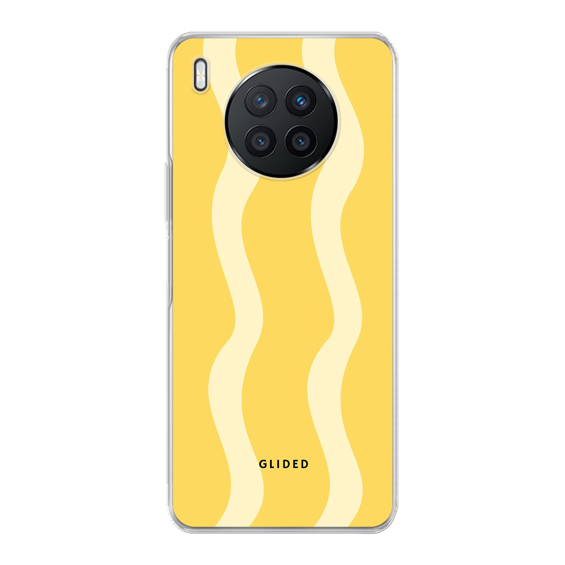 Yellow Wavy - Huawei Nova 8i Handyhülle