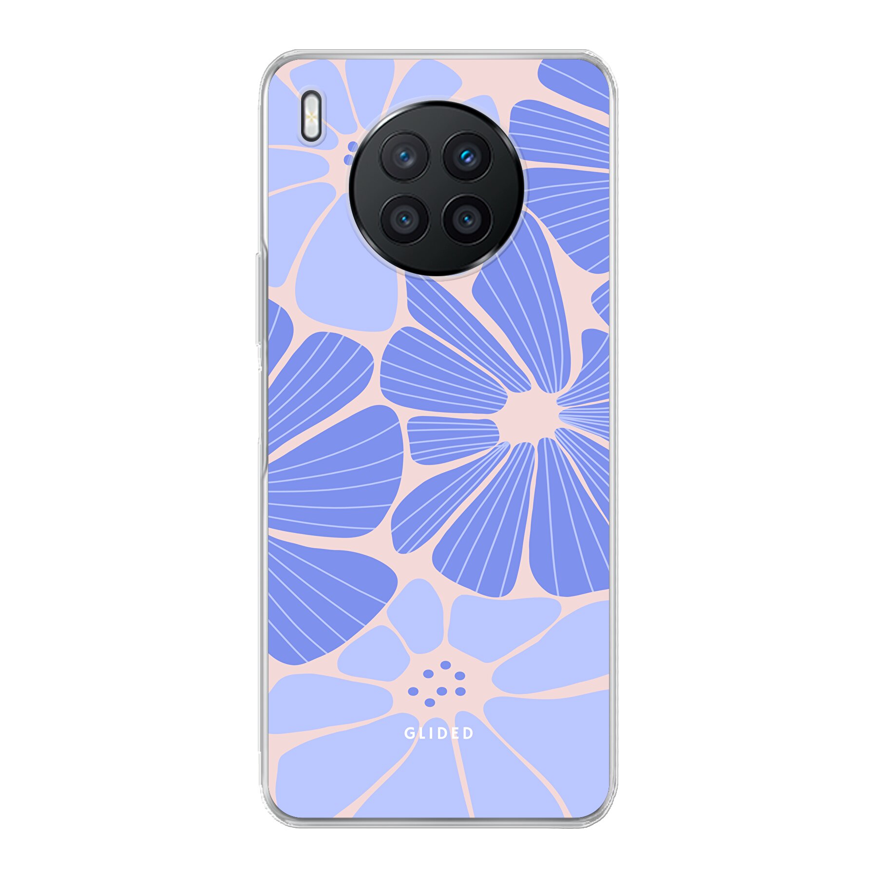 Blue Garden - Huawei Nova 8i Handyhülle