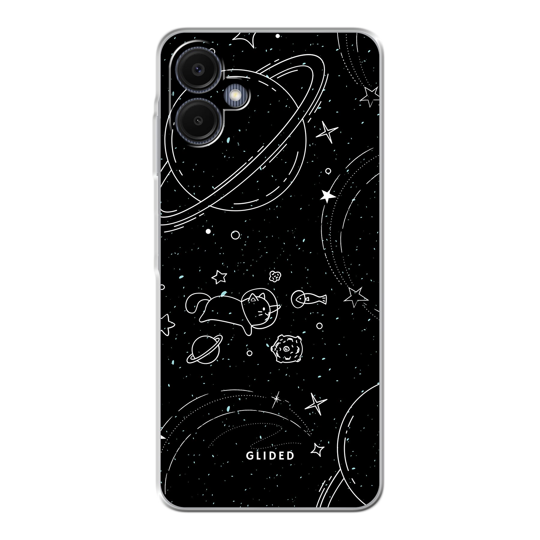 Cosmic Cat - Samsung Galaxy A06 Handyhülle