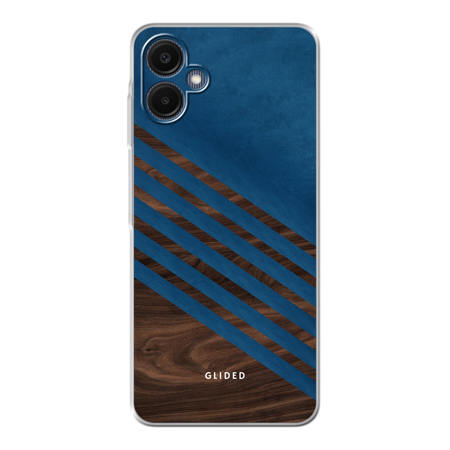 Blue Wood - Samsung Galaxy A06 Handyhülle