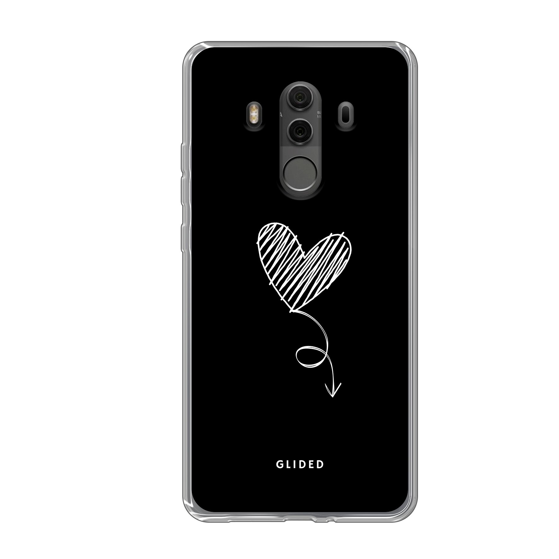 Dark Heart - Huawei Mate 10 Pro Handyhülle