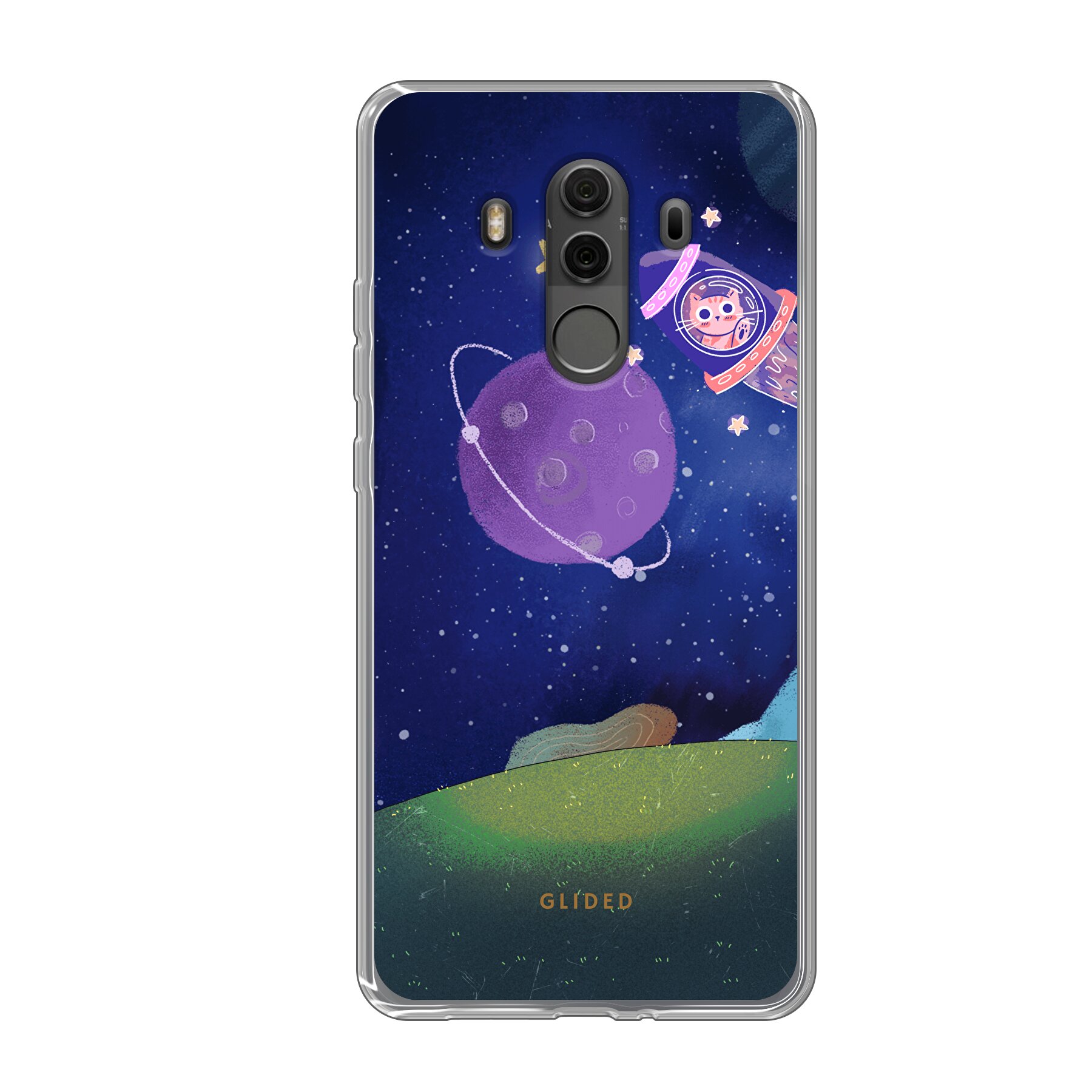 Galaxy Cat - Huawei Mate 10 Pro Handyhülle