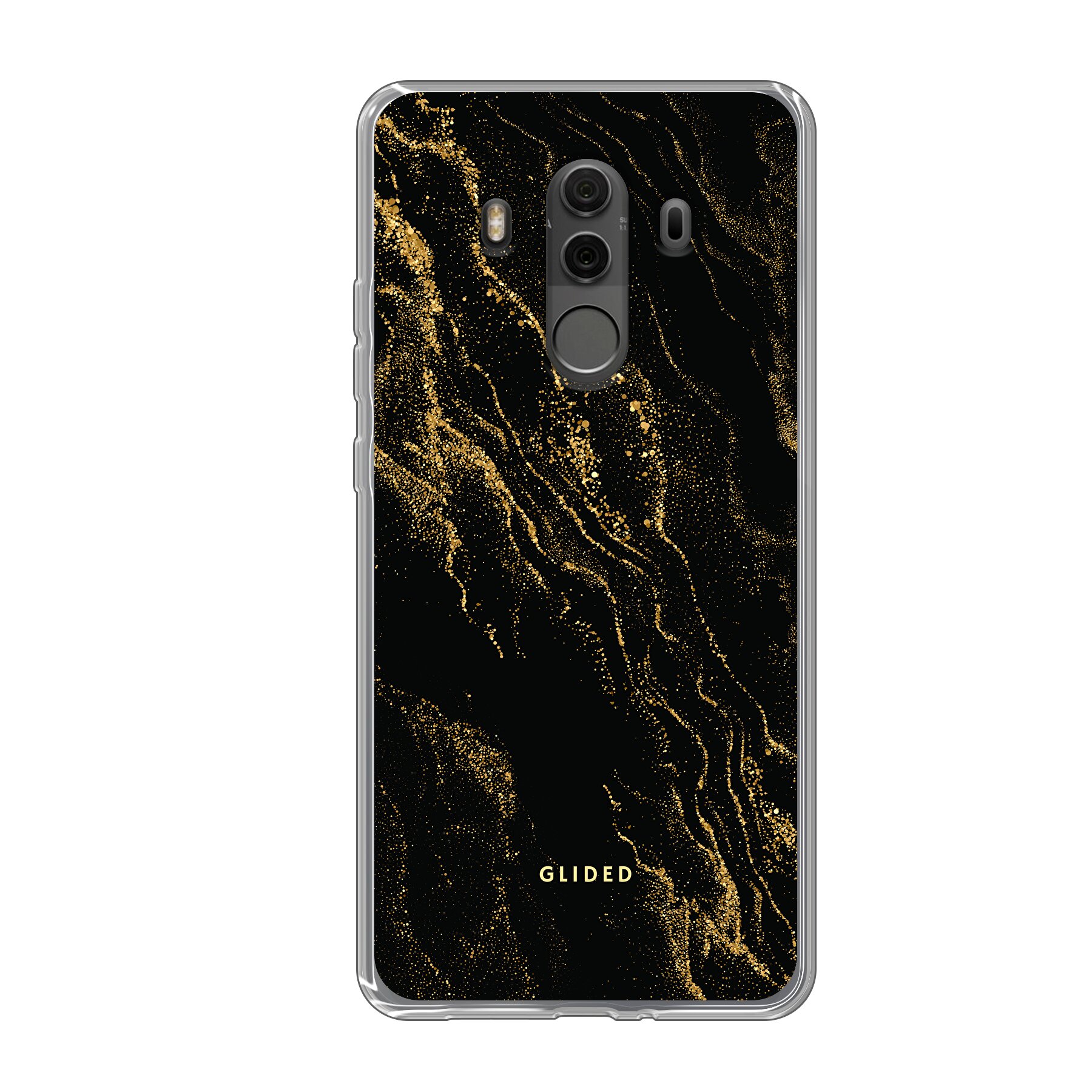 Black Marble - Huawei Mate 10 Pro Handyhülle