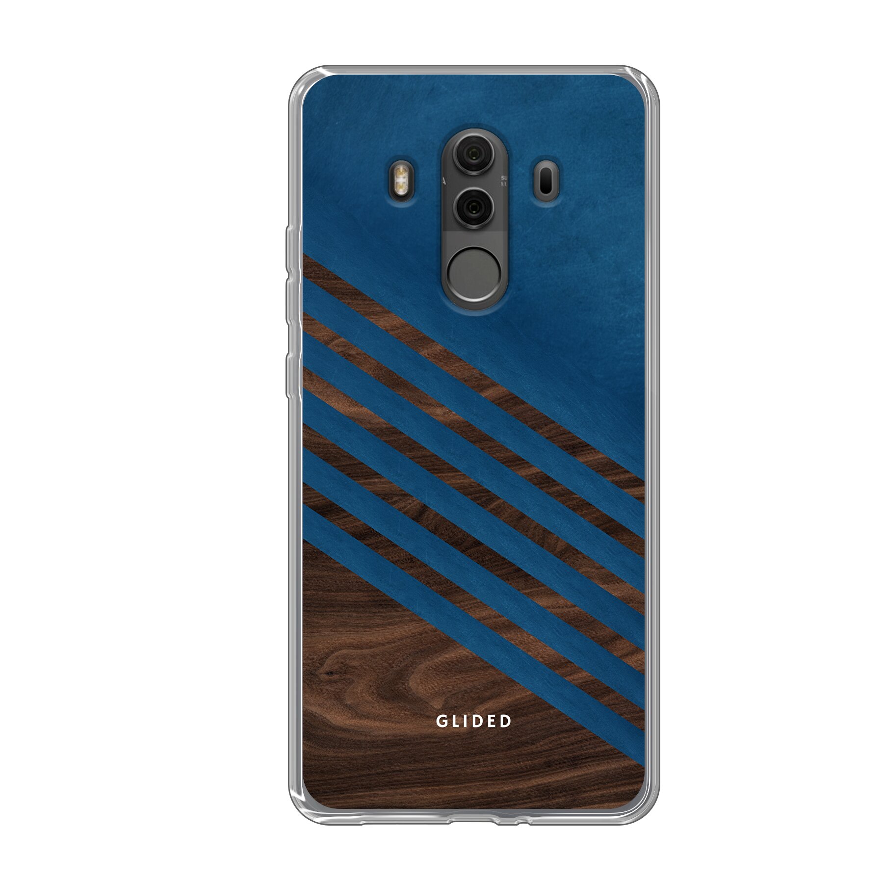 Blue Wood - Huawei Mate 10 Pro Handyhülle