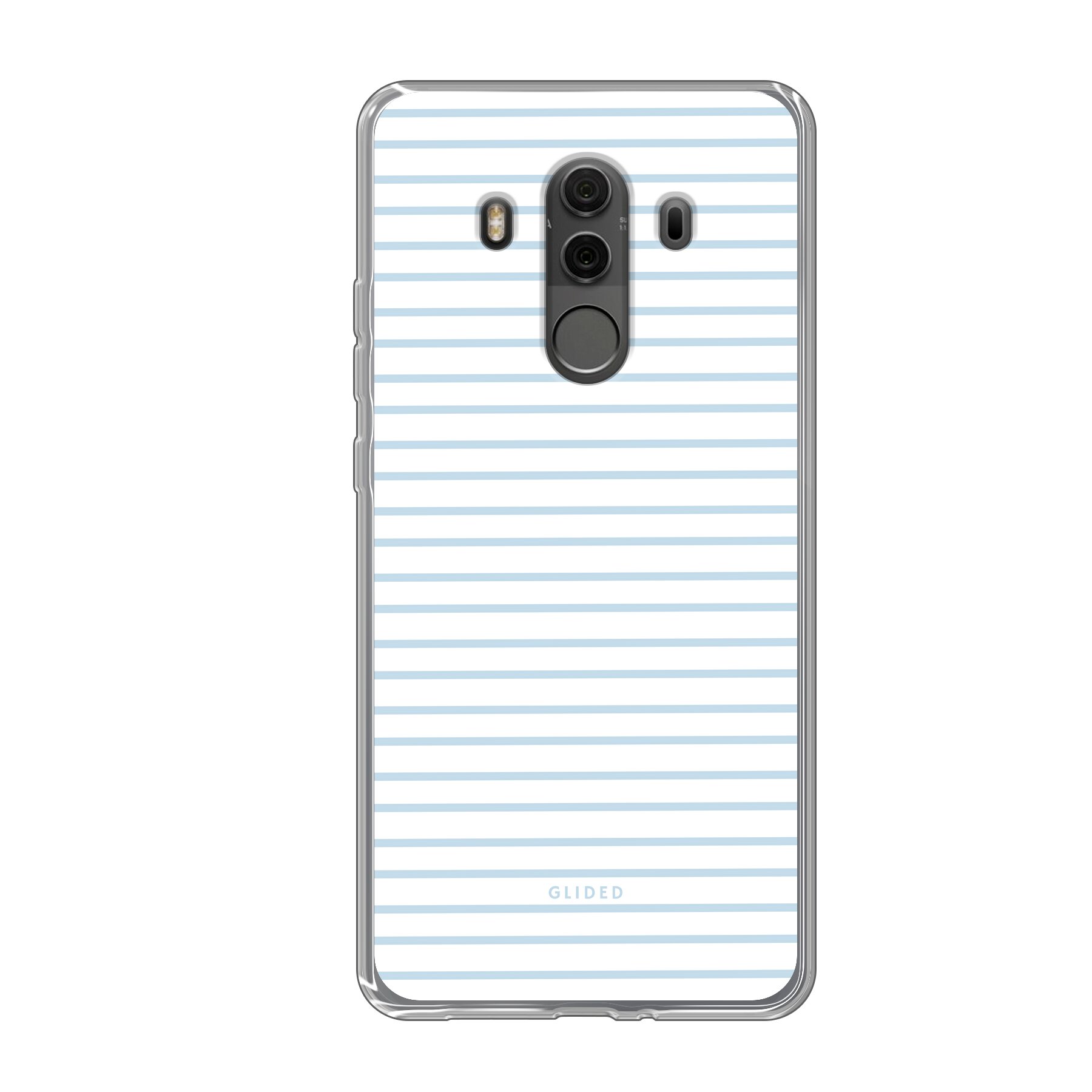 Blue & White Stripes - Huawei Mate 10 Pro Handyhülle