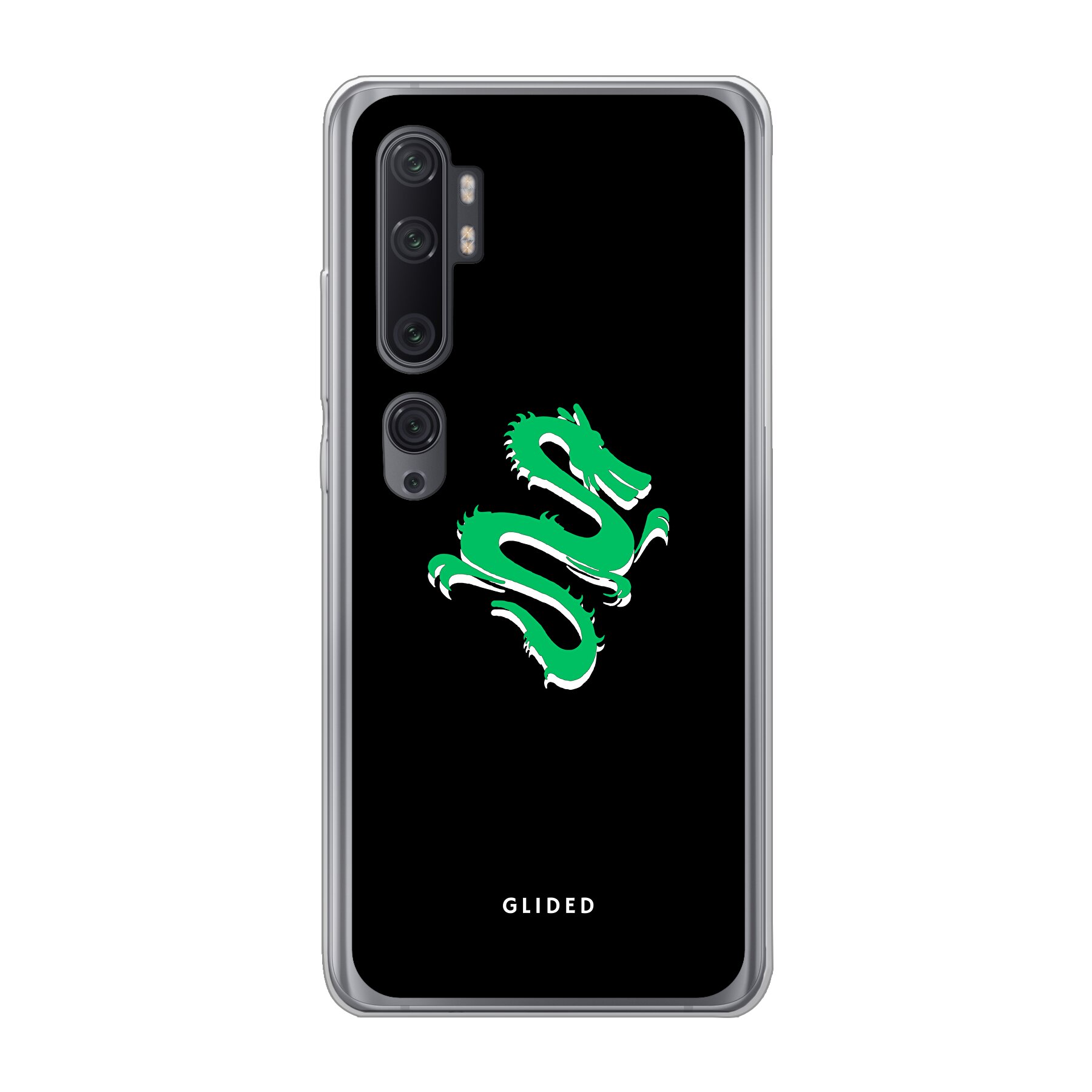Emerald Dragon - Xiaomi Mi Note 10 Pro Handyhülle