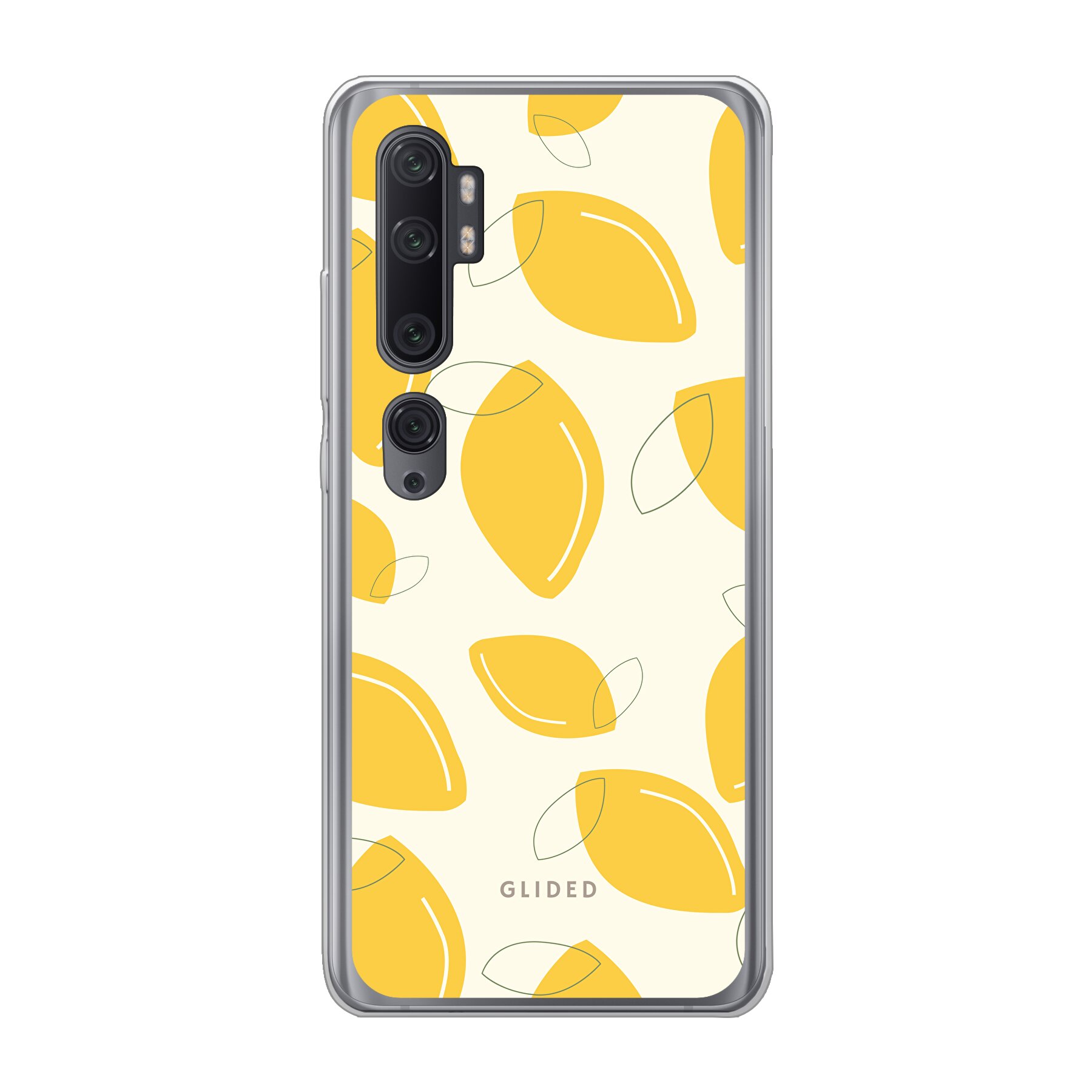 Abstract Lemon - Xiaomi Mi Note 10 Pro Handyhülle