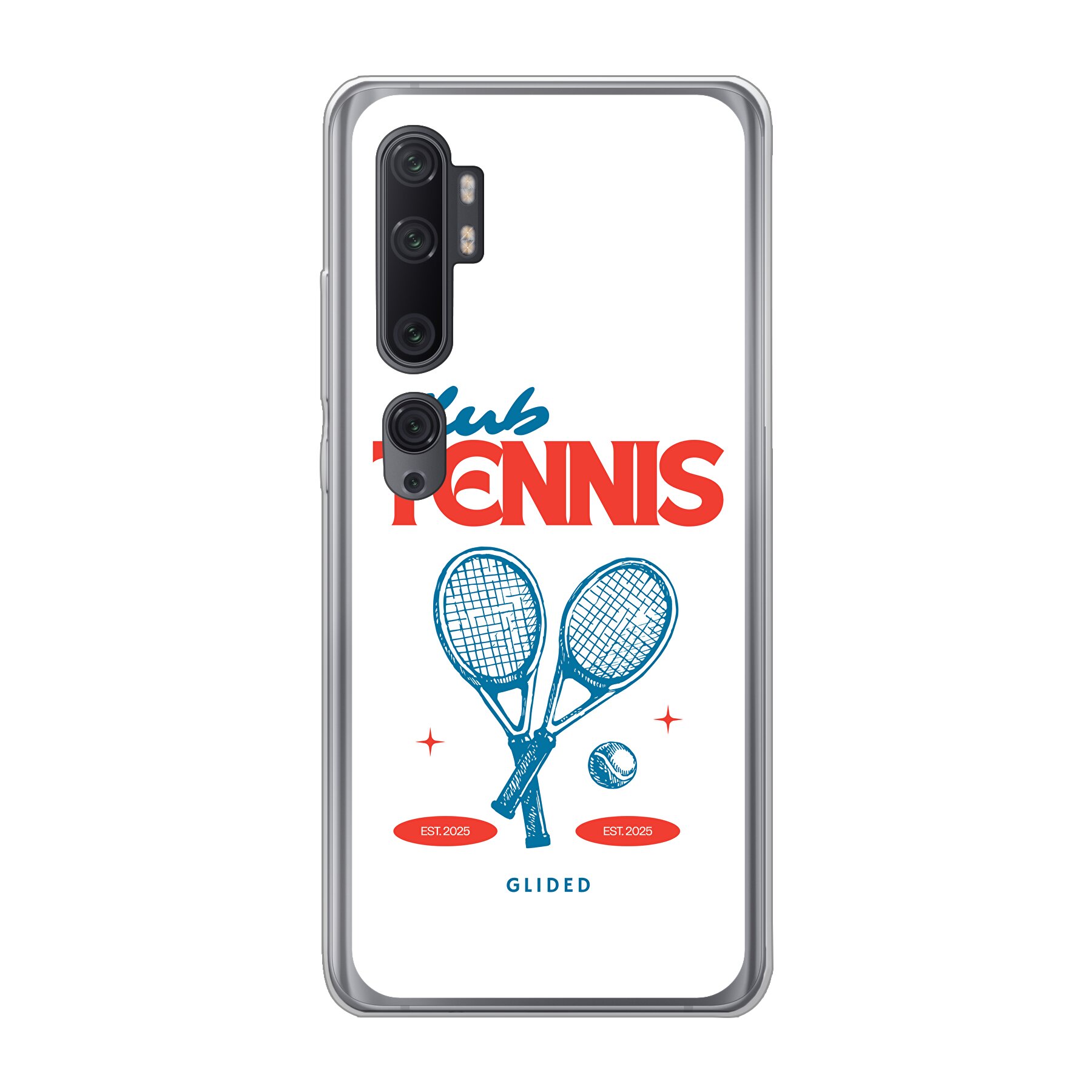 Club Tennis - Xiaomi Mi Note 10 Pro Handyhülle