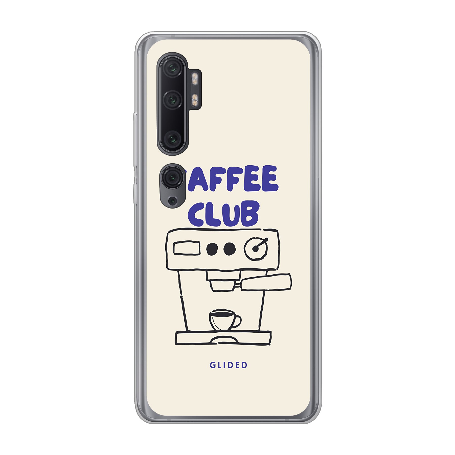 Coffee Club - Xiaomi Mi Note 10 Pro Handyhülle