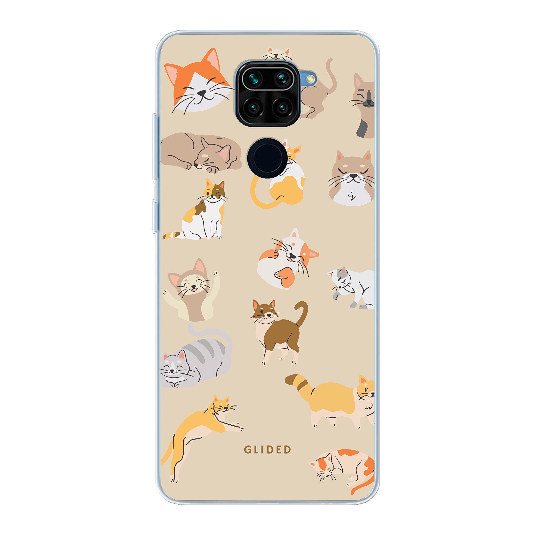 Meow - Xiaomi Redmi Note 9 Handyhülle