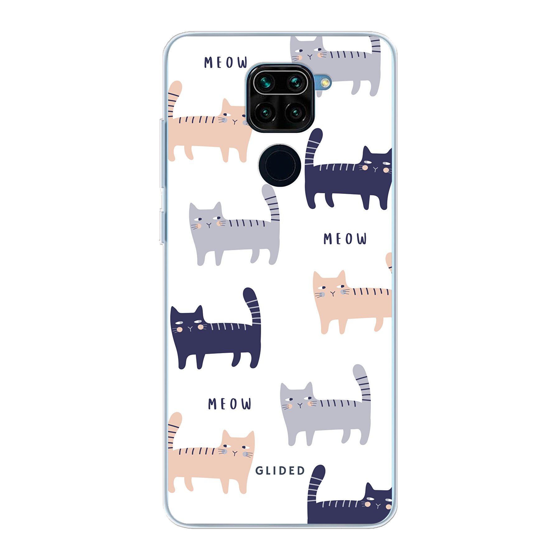 Purrfection - Xiaomi Redmi Note 9 Handyhülle