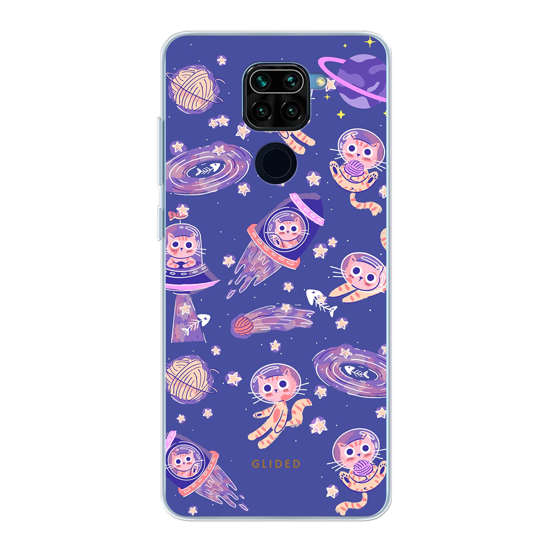 Space Cat - Xiaomi Redmi Note 9 Handyhülle