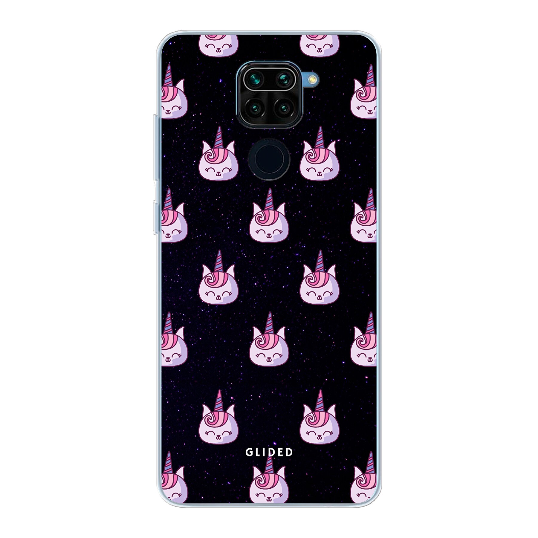 Unicorn Meow - Xiaomi Redmi Note 9 Handyhülle