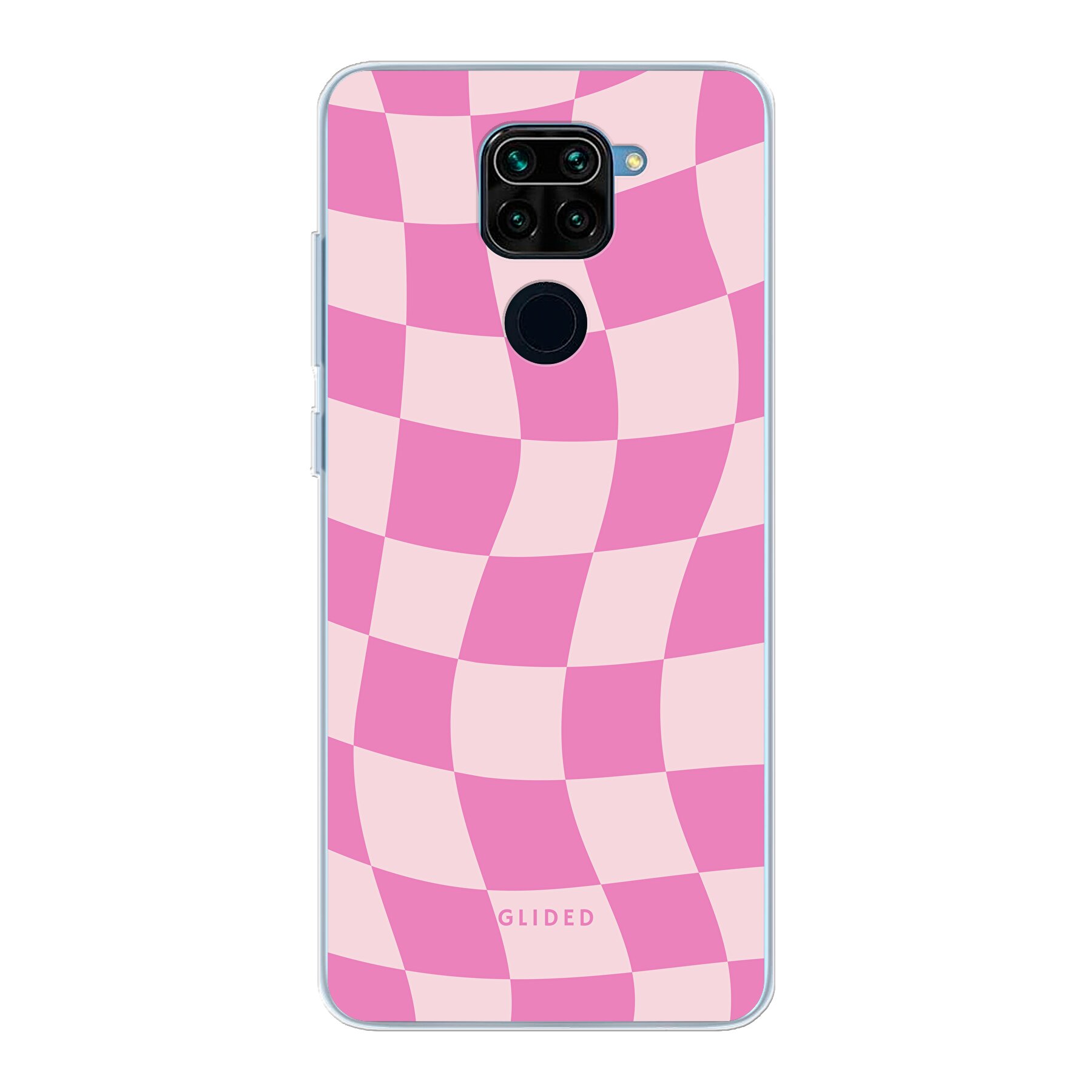 Pink Chess - Xiaomi Redmi Note 9 Handyhülle