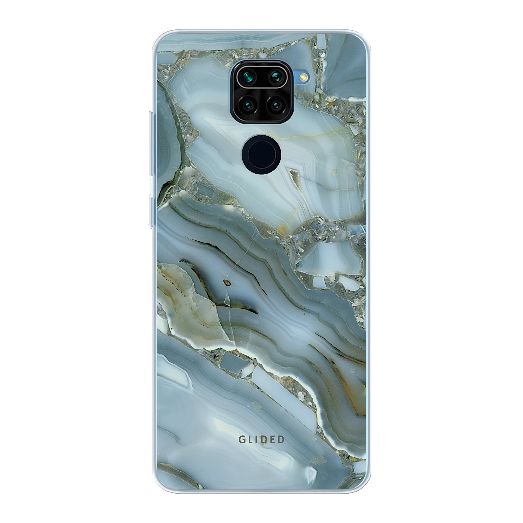 Green Marble - Xiaomi Redmi Note 9 Handyhülle