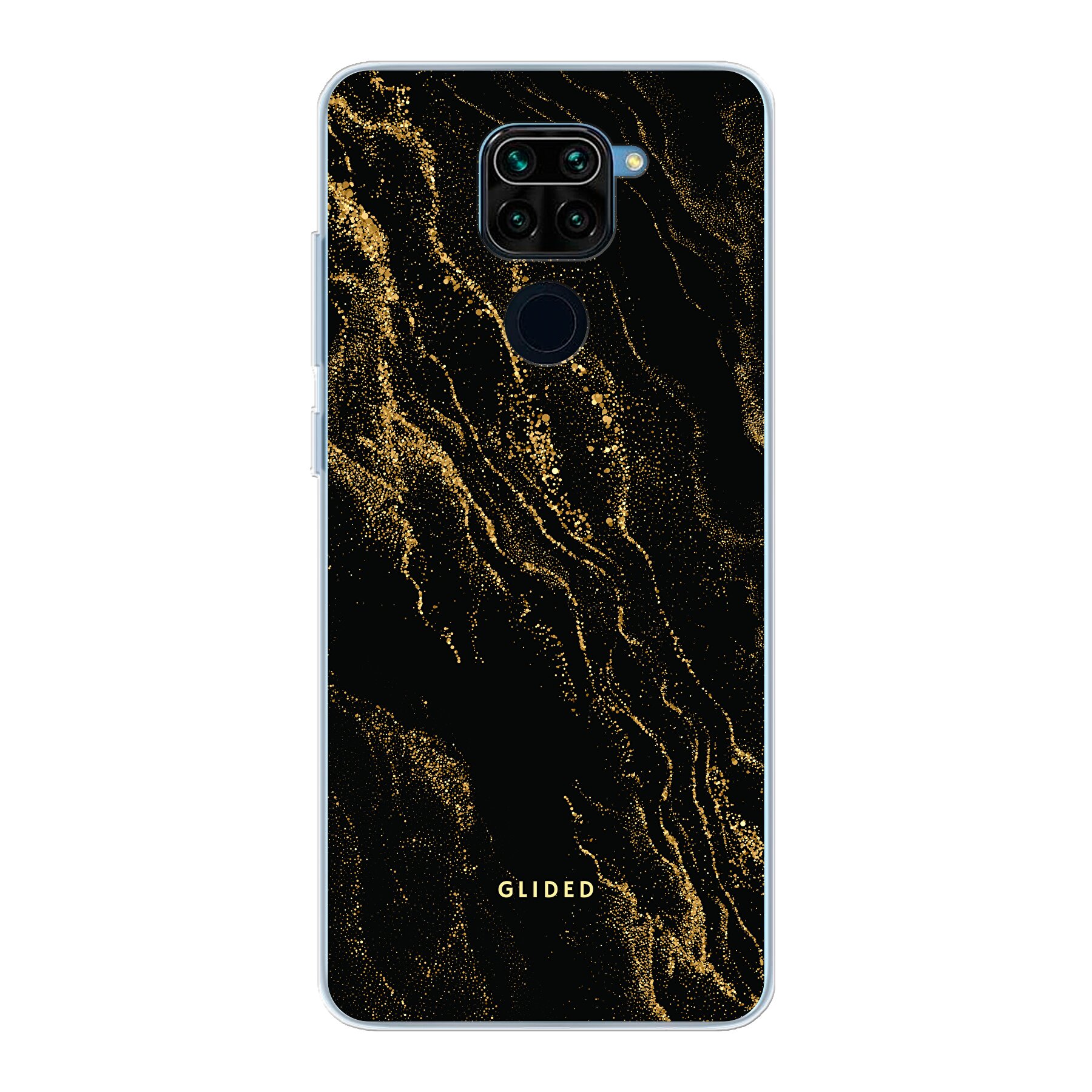 Black Marble - Xiaomi Redmi Note 9 Handyhülle