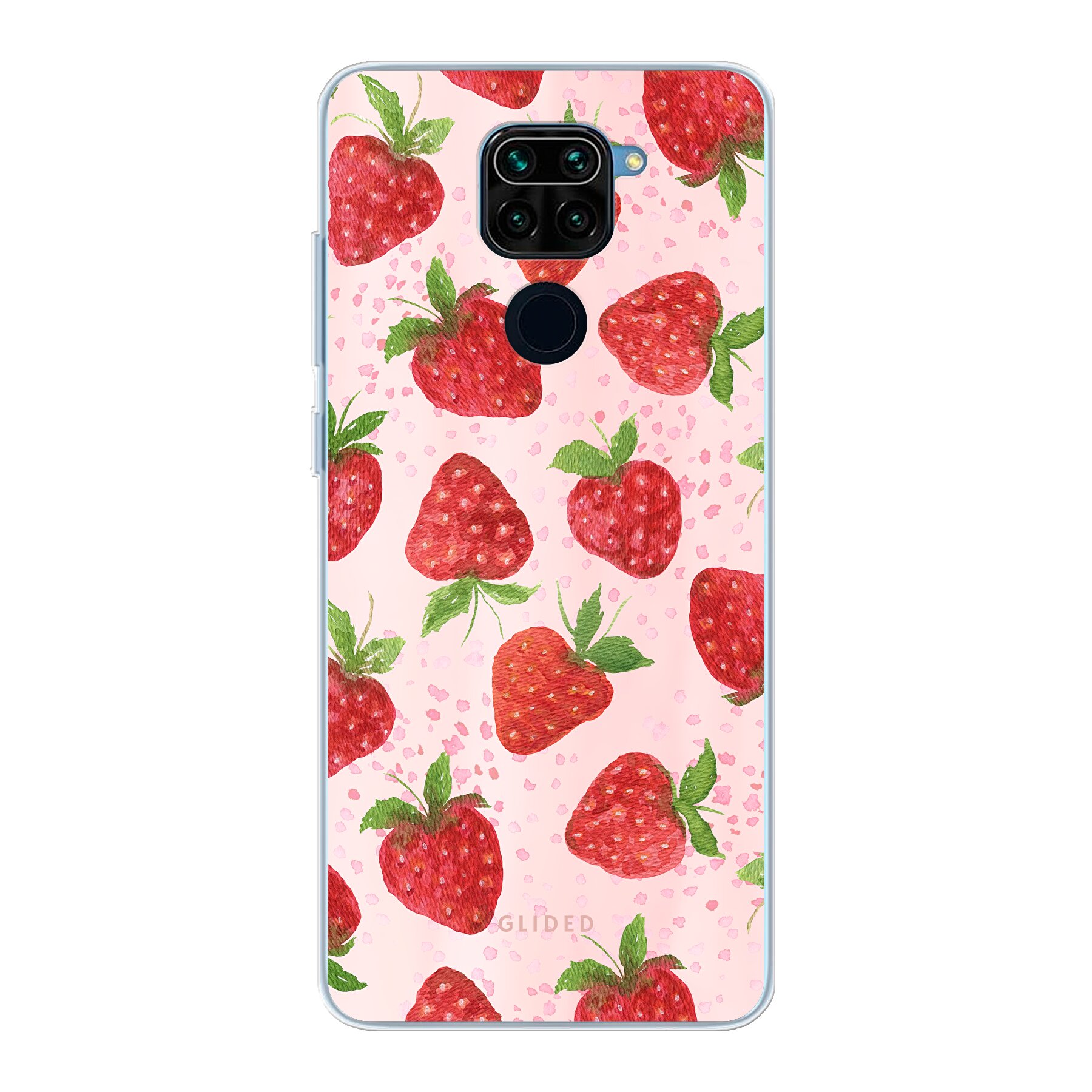 Strawberry Dream - Xiaomi Redmi Note 9 Handyhülle