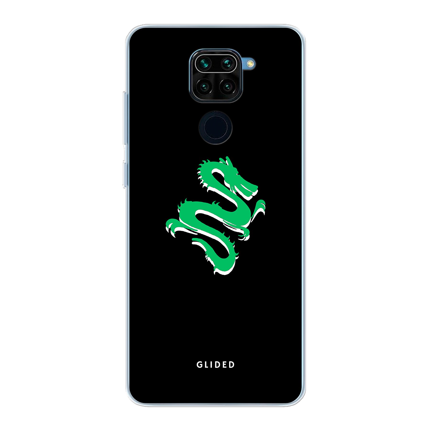 Emerald Dragon - Xiaomi Redmi Note 9 Handyhülle