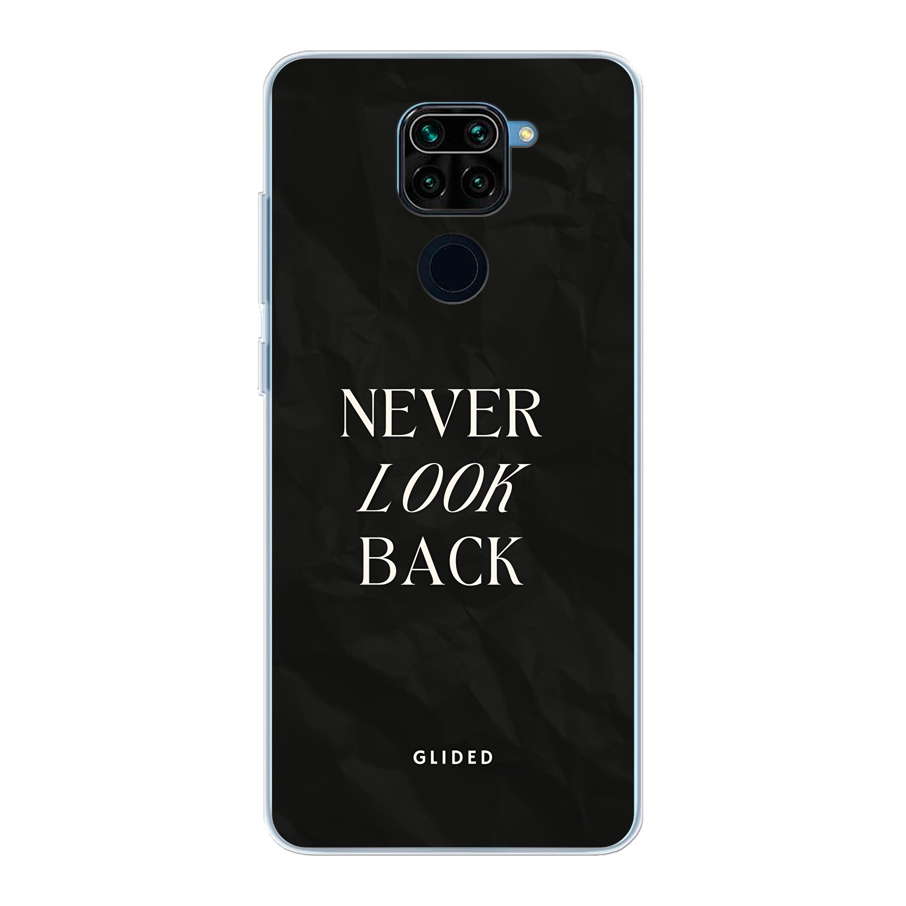 Never Back - Xiaomi Redmi Note 9 Handyhülle