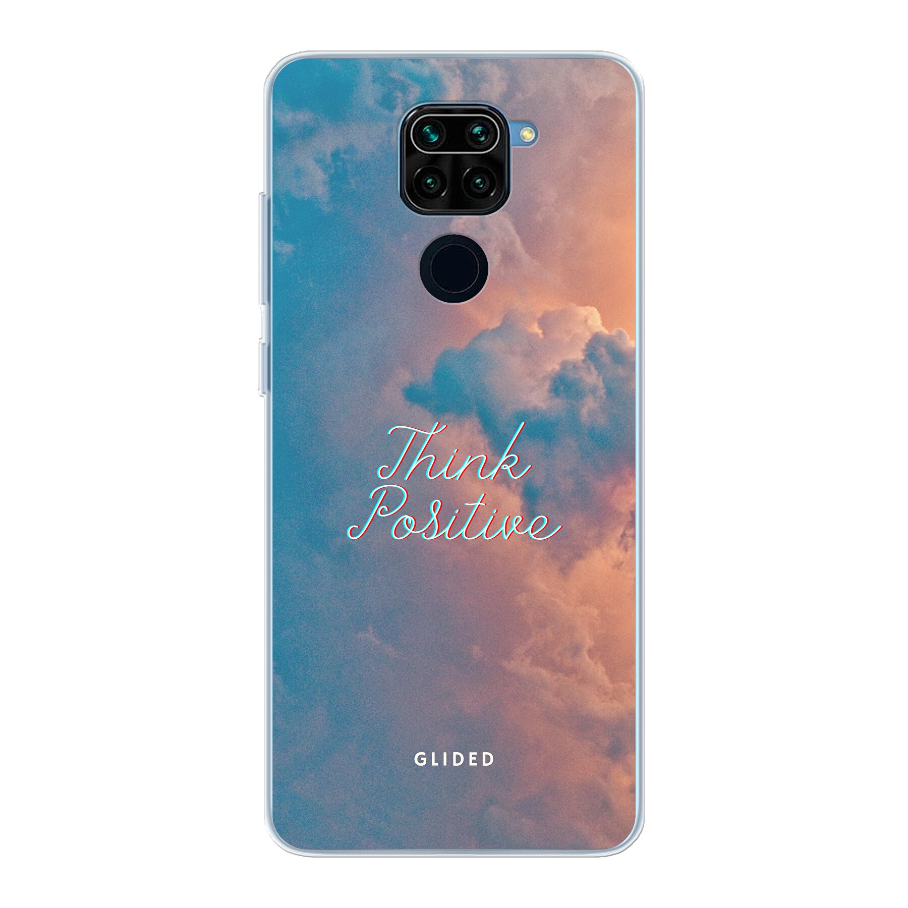 Think positive - Xiaomi Redmi Note 9 Handyhülle