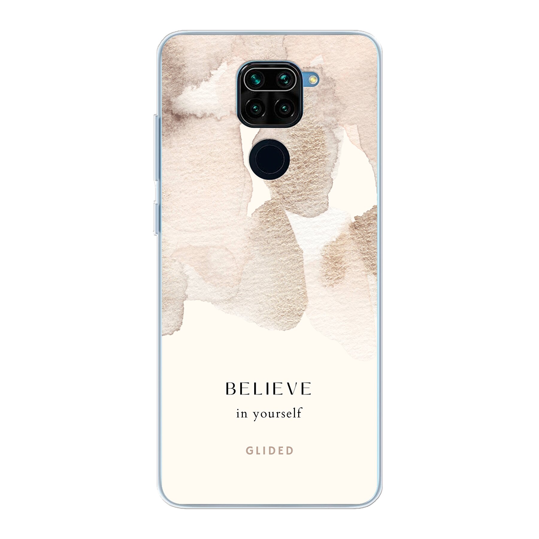 Believe in yourself - Xiaomi Redmi Note 9 Handyhülle