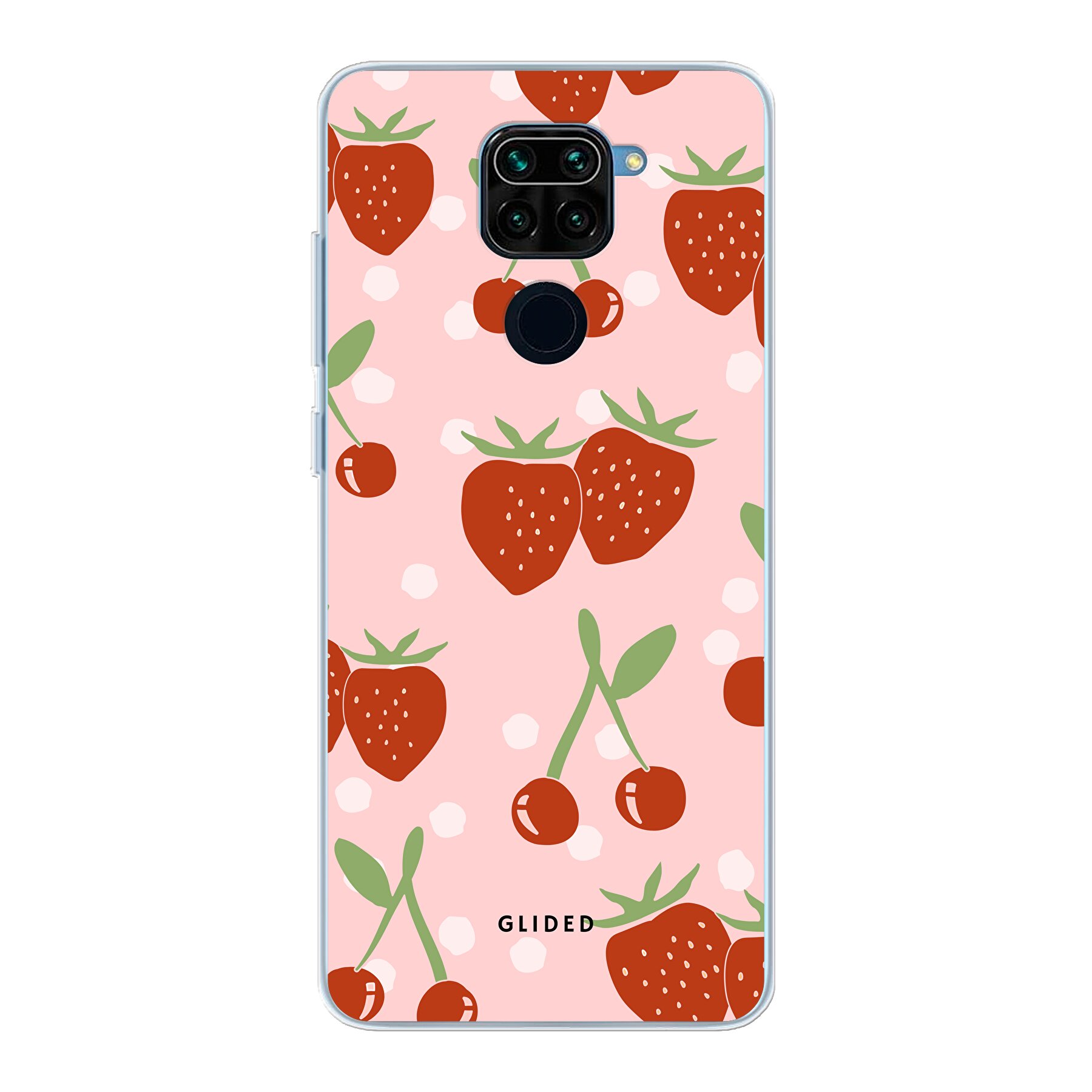 Cherry meets Strawberry - Xiaomi Redmi Note 9 Handyhülle