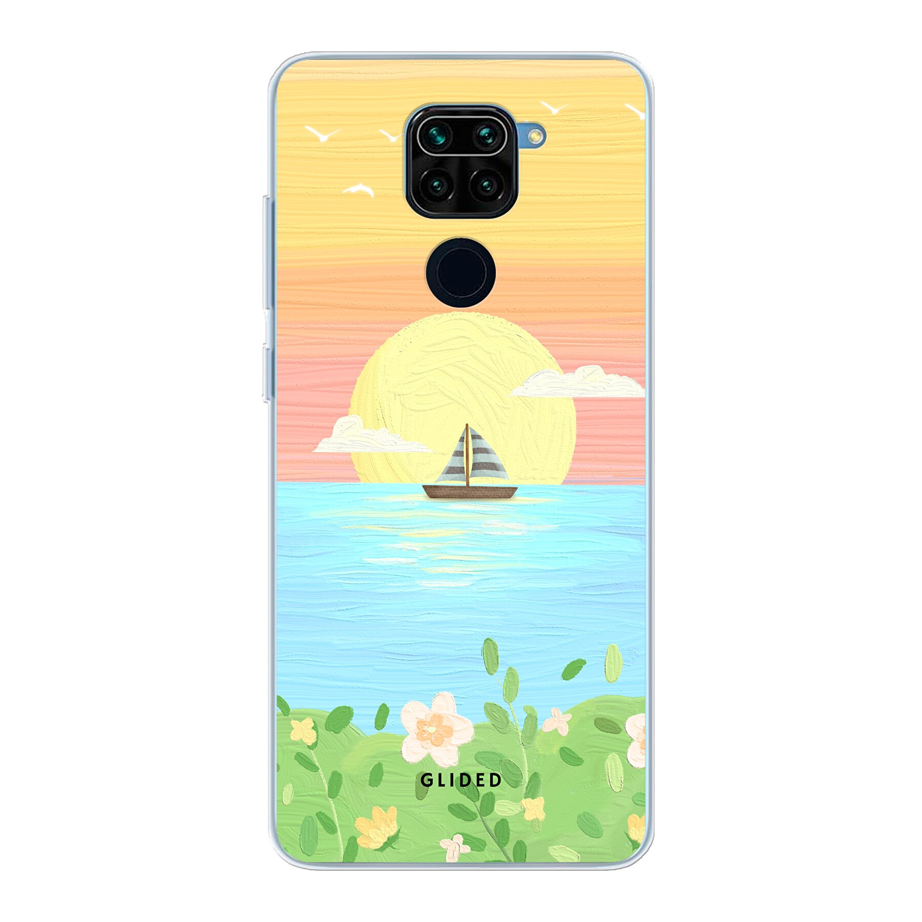 Cute Sunset - Xiaomi Redmi Note 9 Handyhülle