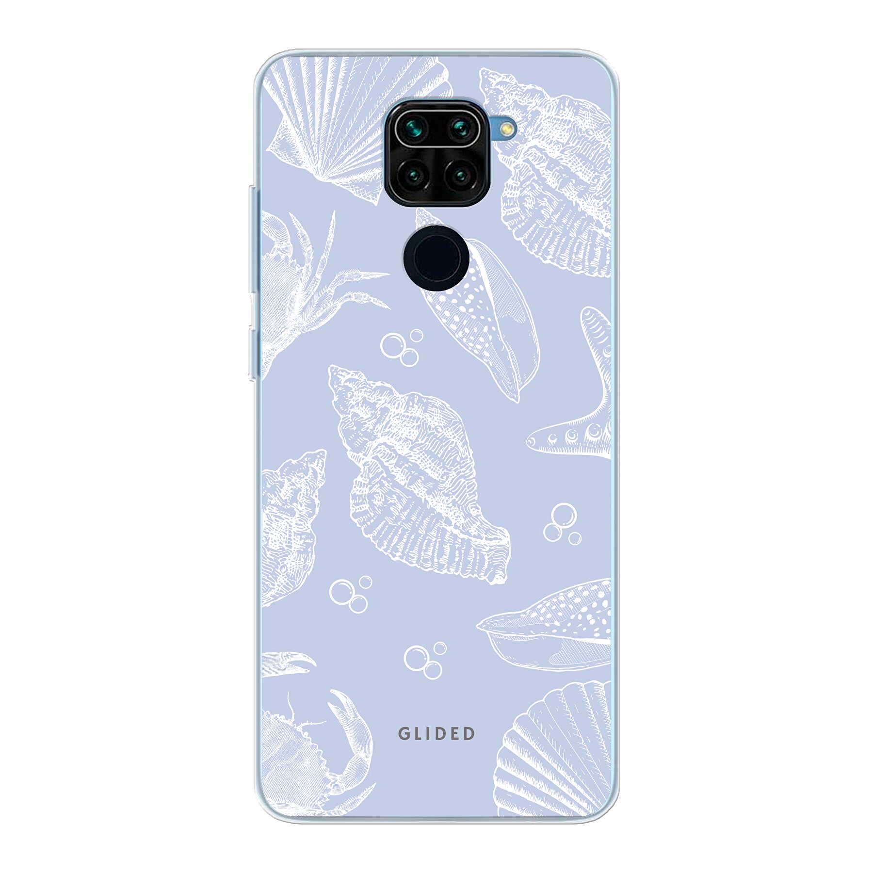 Aqua Shells - Xiaomi Redmi Note 9 Handyhülle