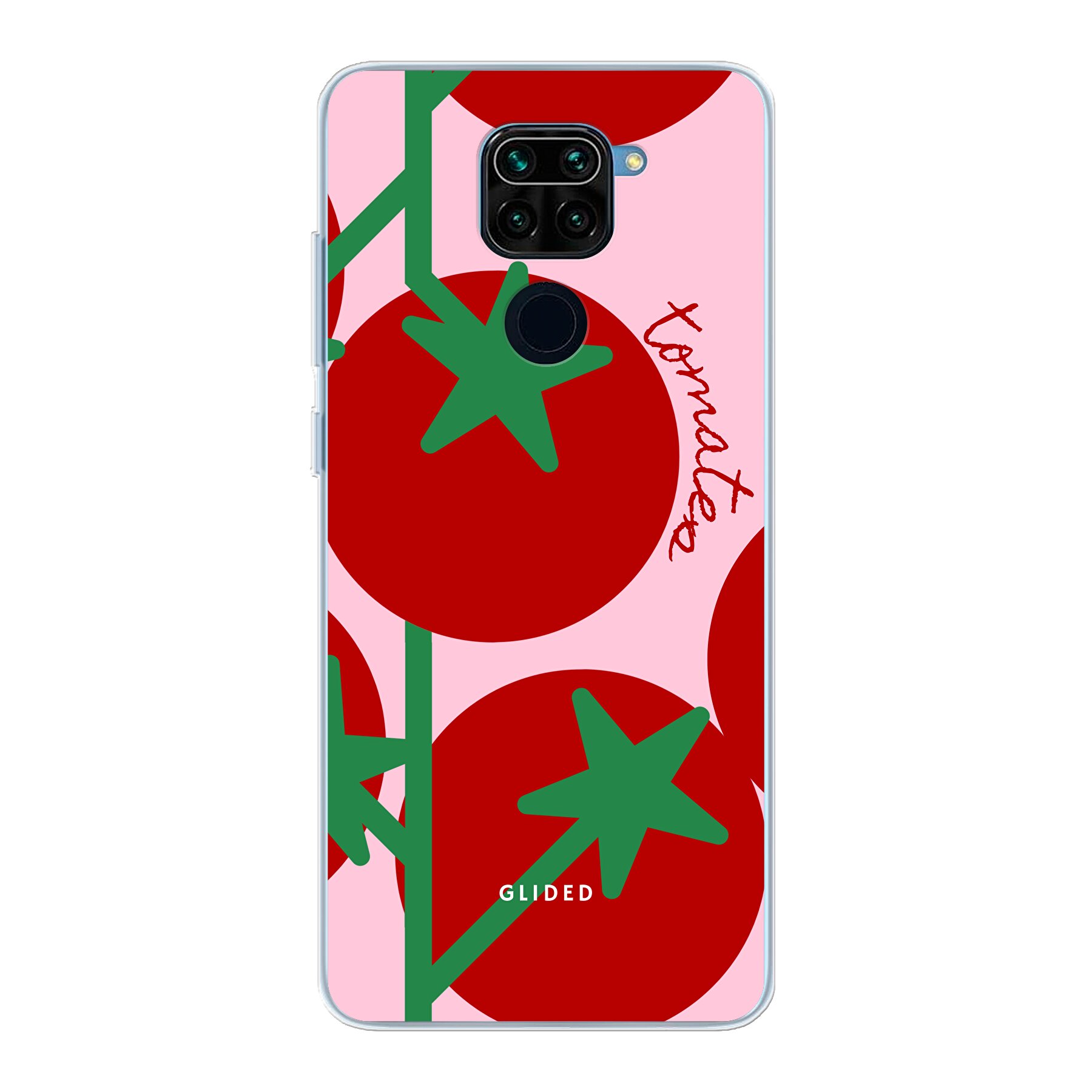Tomato Love - Xiaomi Redmi Note 9 Handyhülle