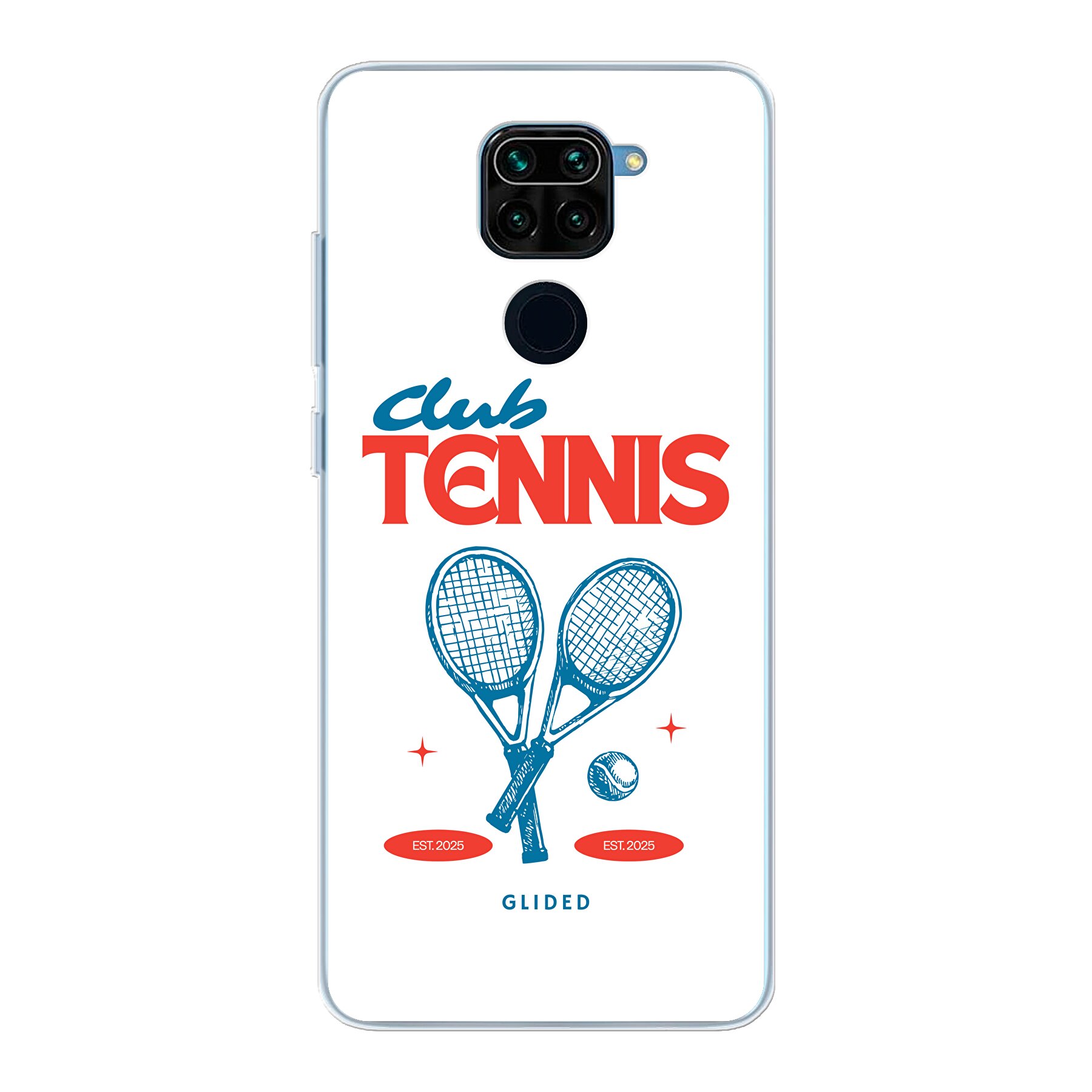 Club Tennis - Xiaomi Redmi Note 9 Handyhülle