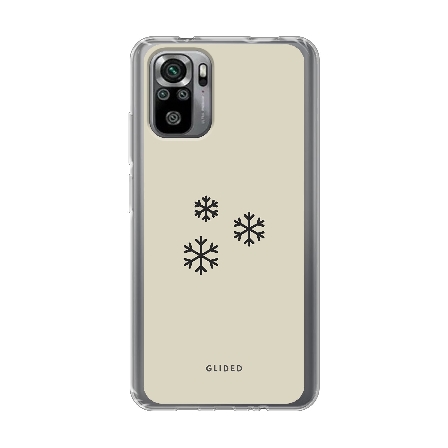 Snowflakes - Xiaomi Redmi Note 10 Handyhülle