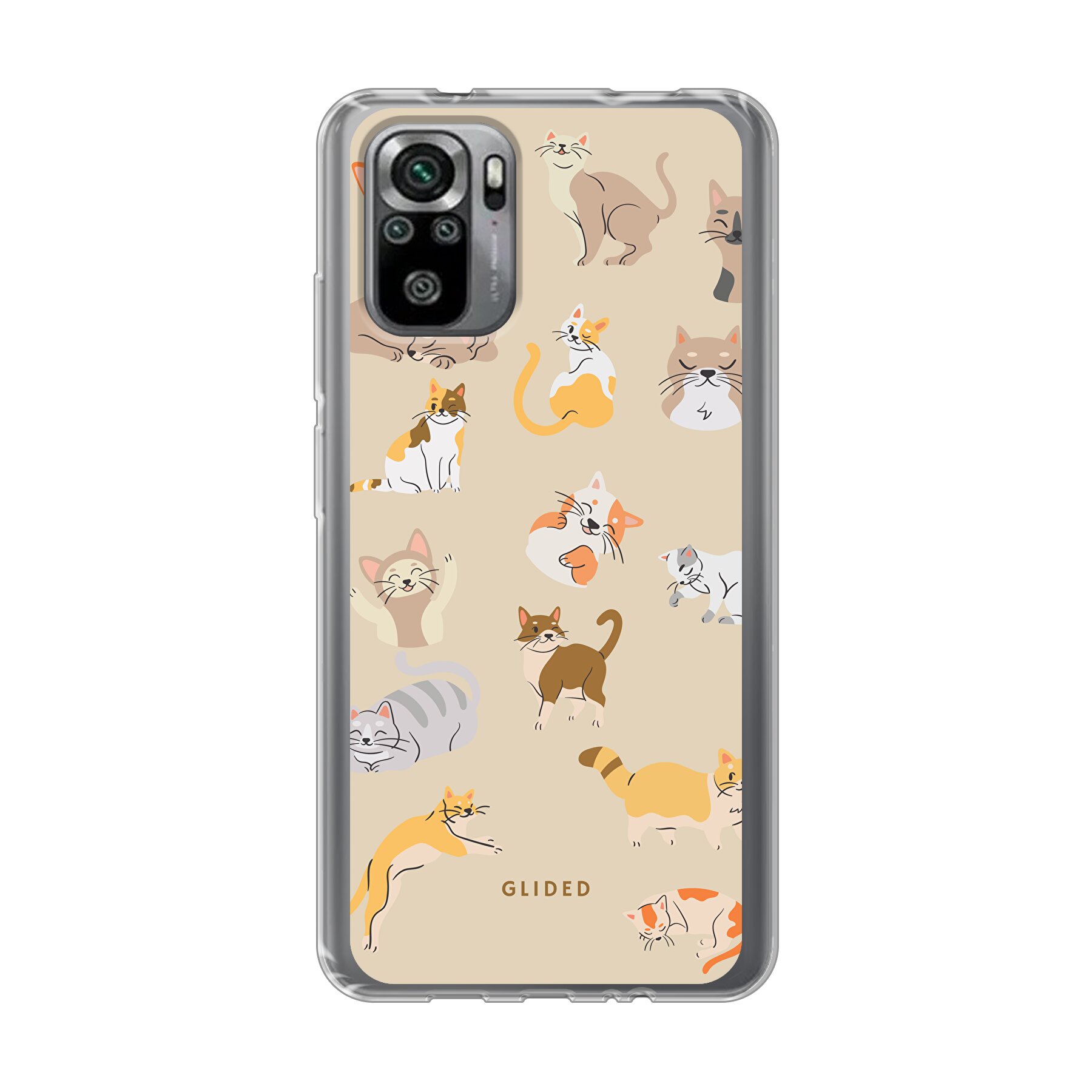 Meow - Xiaomi Redmi Note 10 Handyhülle