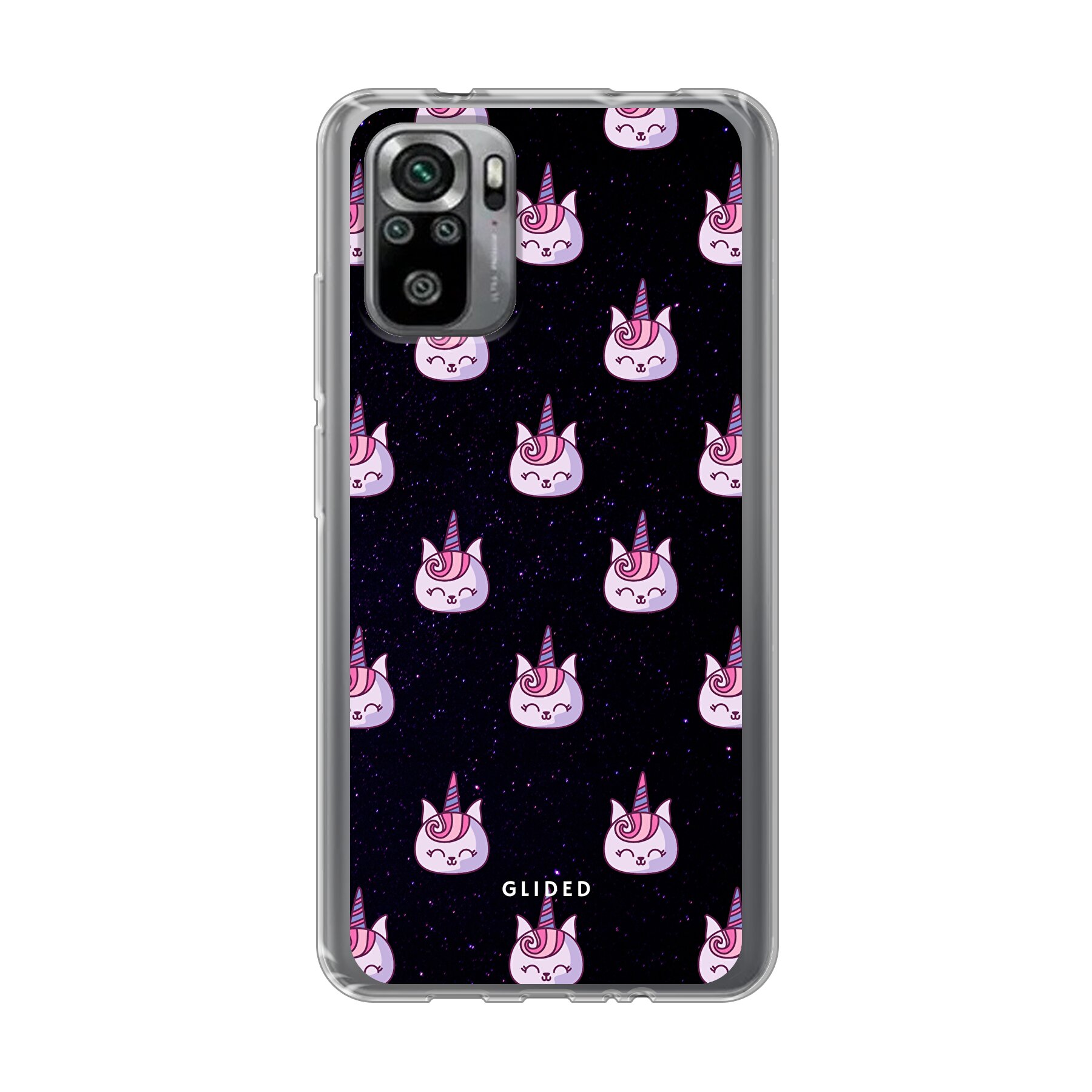 Unicorn Meow - Xiaomi Redmi Note 10 Handyhülle