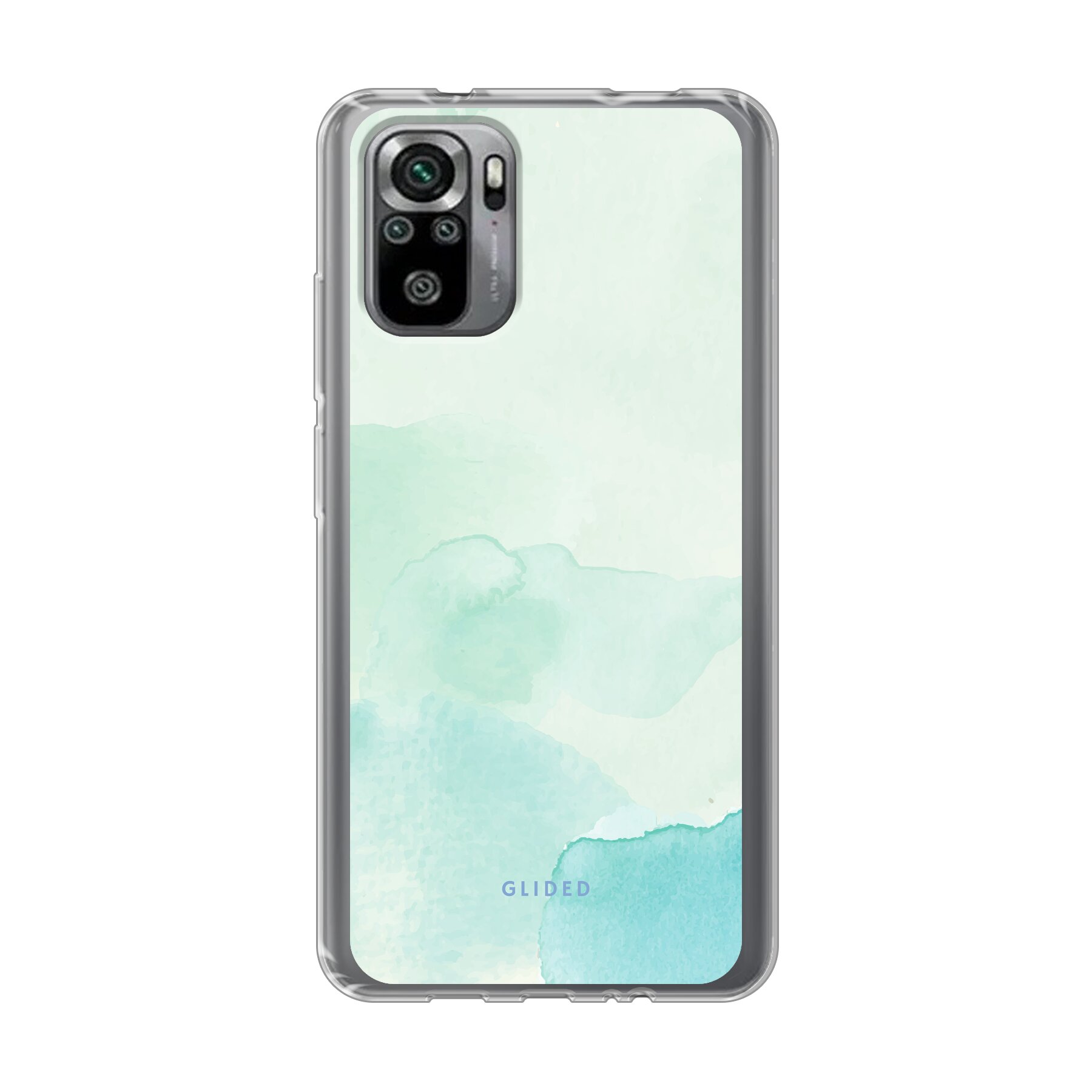 Turquoise Art - Xiaomi Redmi Note 10 Handyhülle