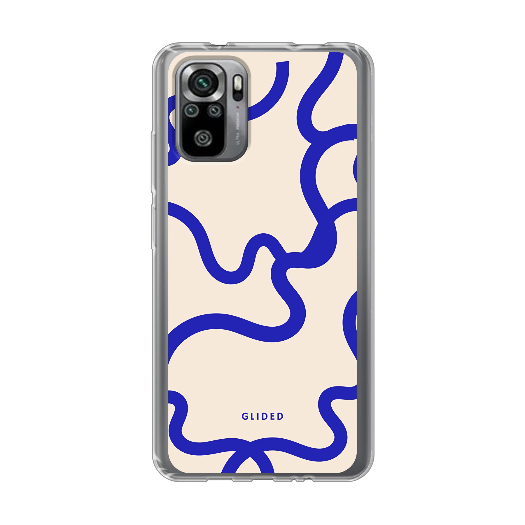 Blue Line - Xiaomi Redmi Note 10 Handyhülle