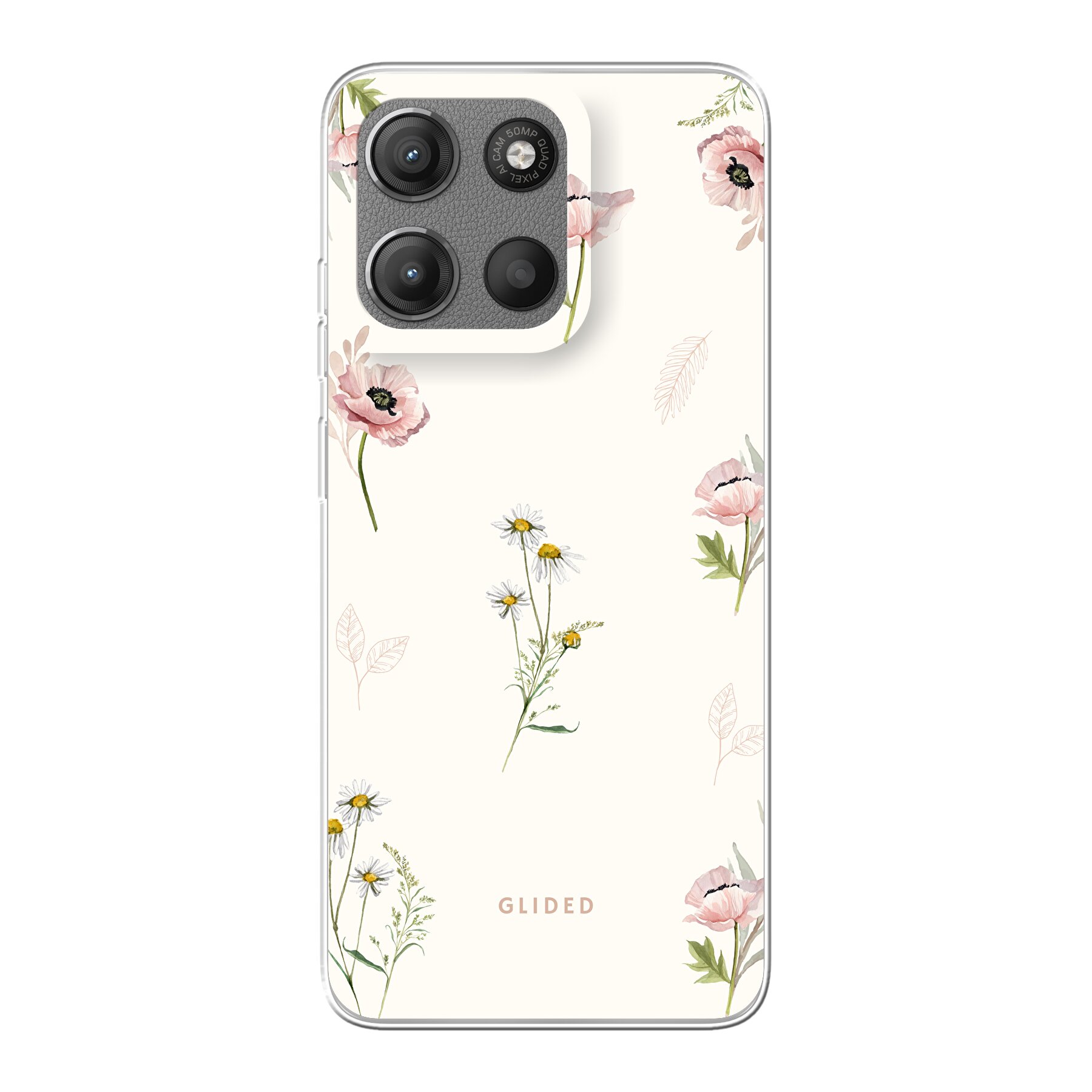 Immagine del prodotto Pink Flower Time - Motorola Moto G15 Power Cover