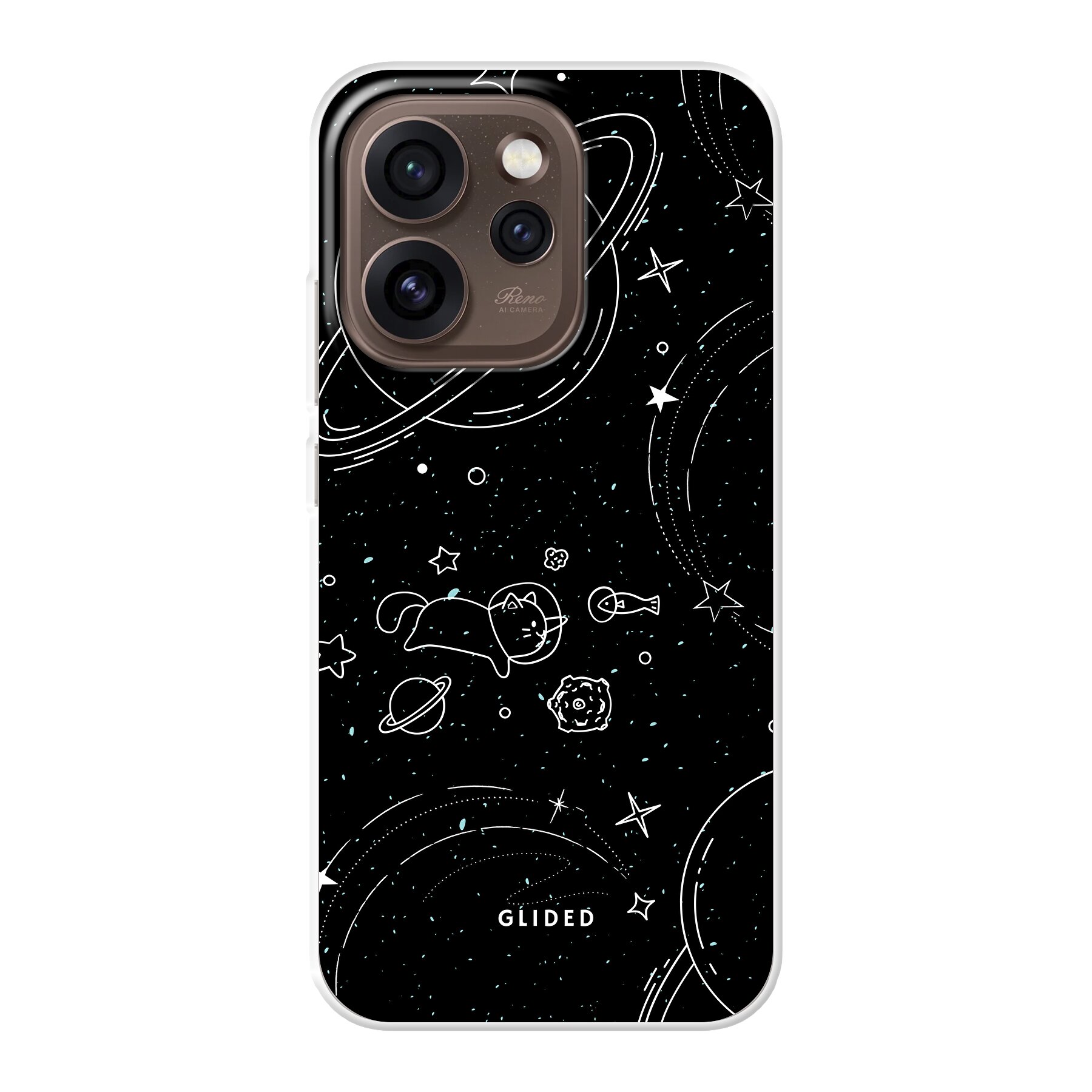 Cosmic Cat - Oppo Reno15 Pro Handyhülle
