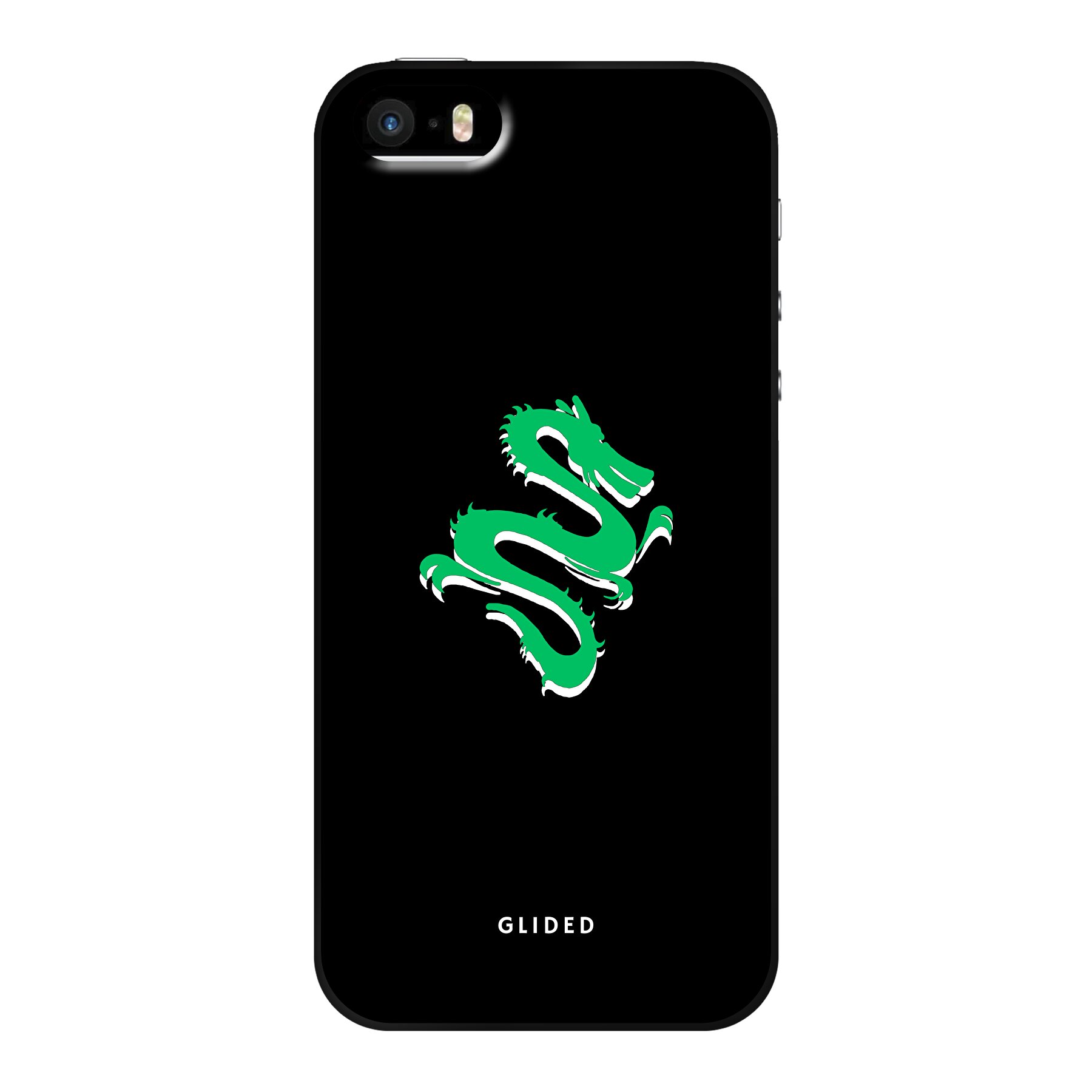 Emerald Dragon - iPhone 5s Handyhülle