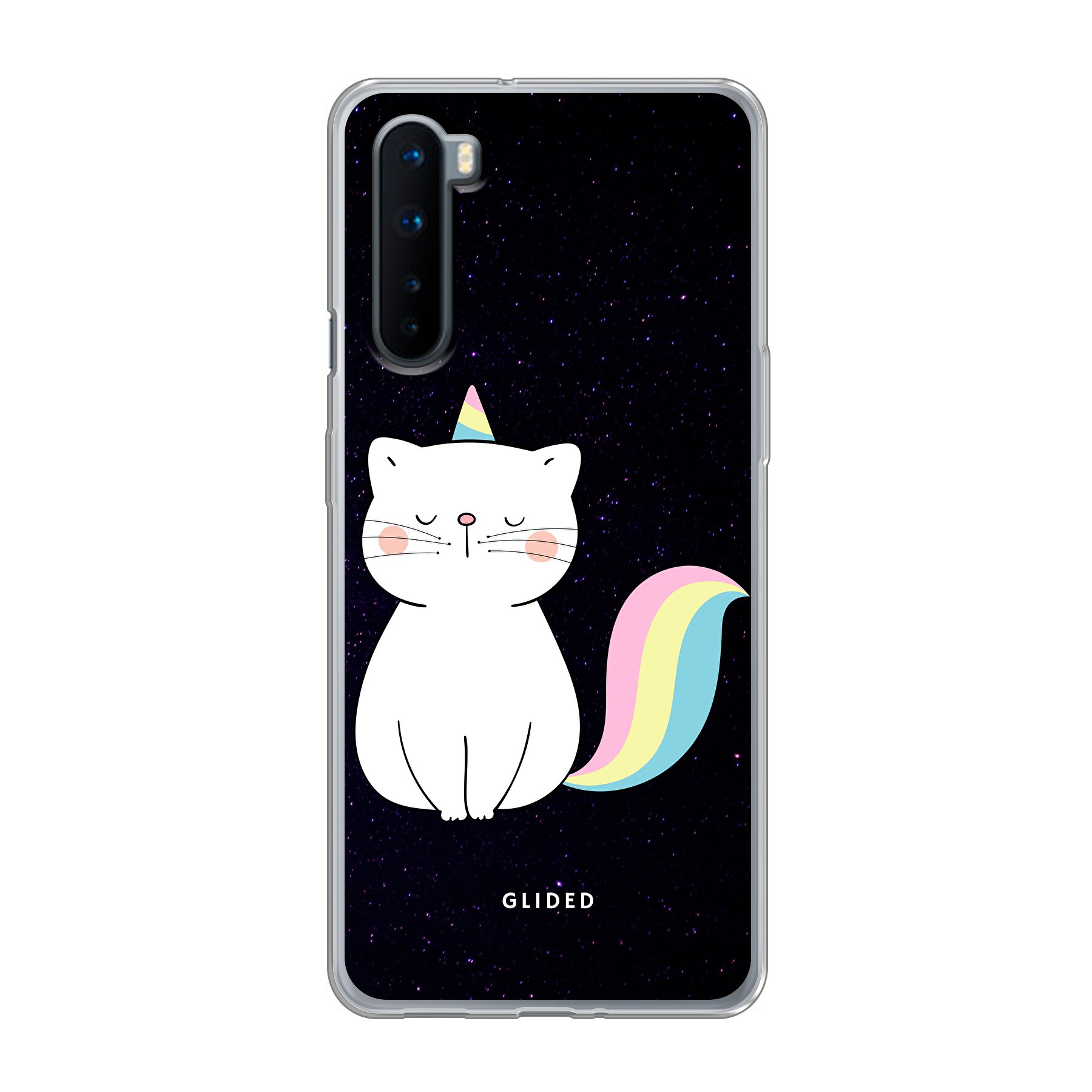Unicorn Cat - OnePlus Nord Handyhülle